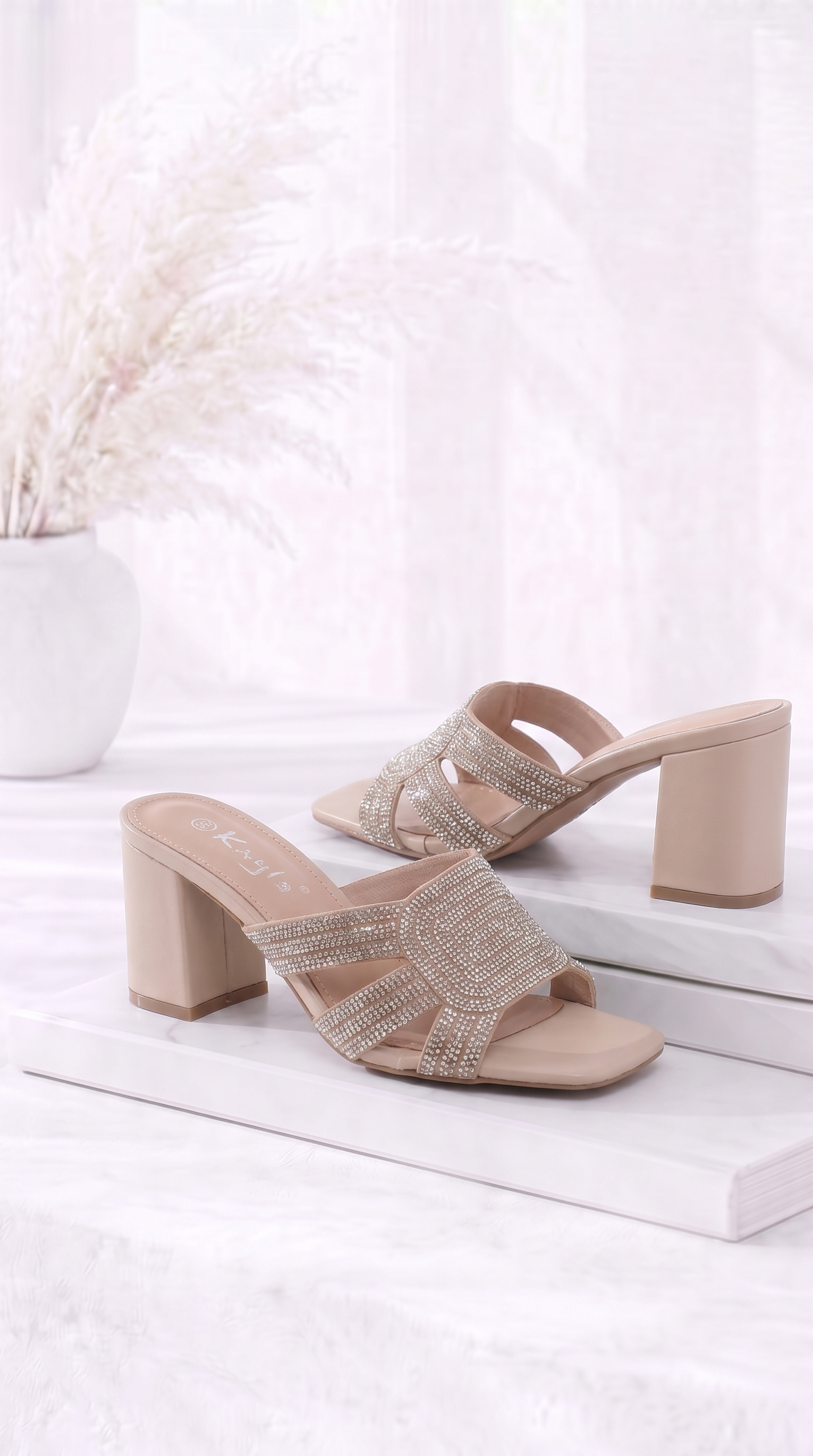 Sandale Crystal Labyrinth *Beige*