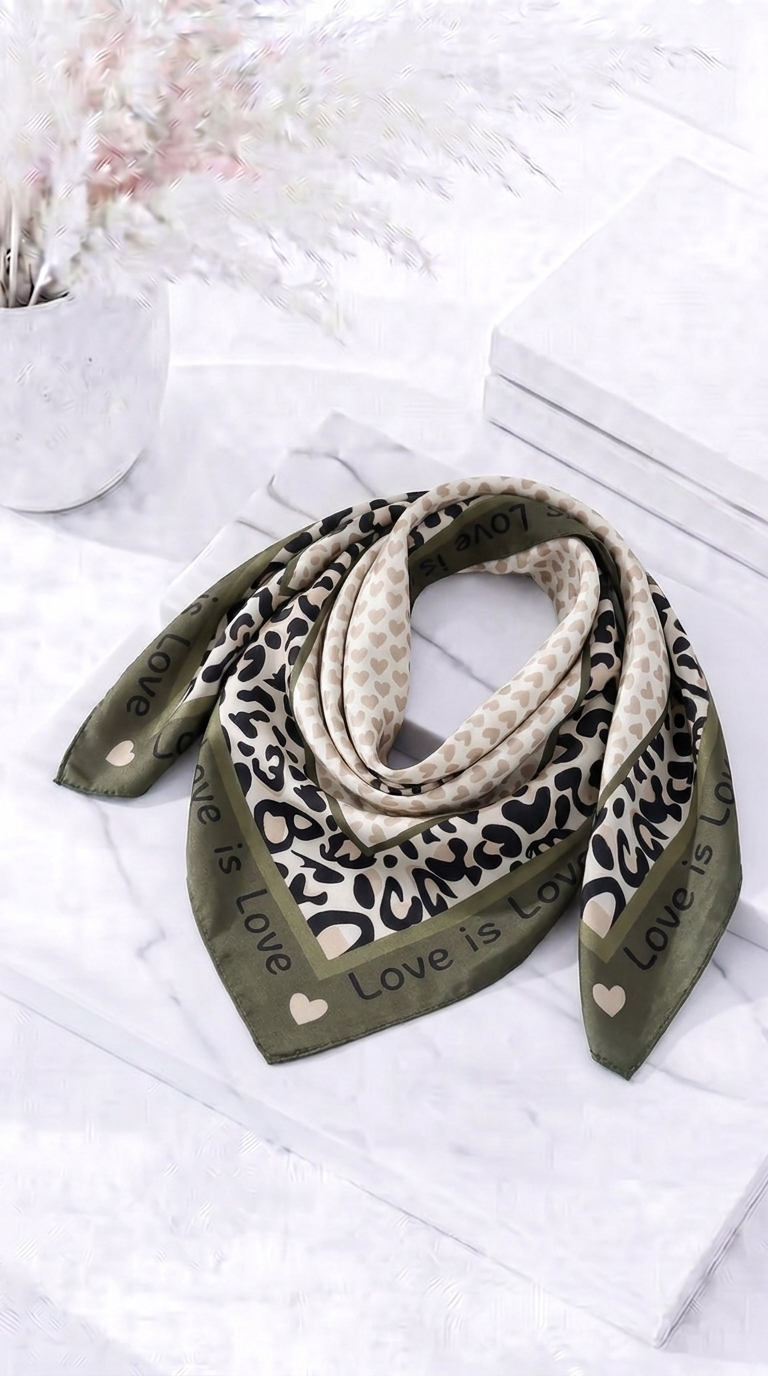 Halstuch Lovely Jungle *Khaki*