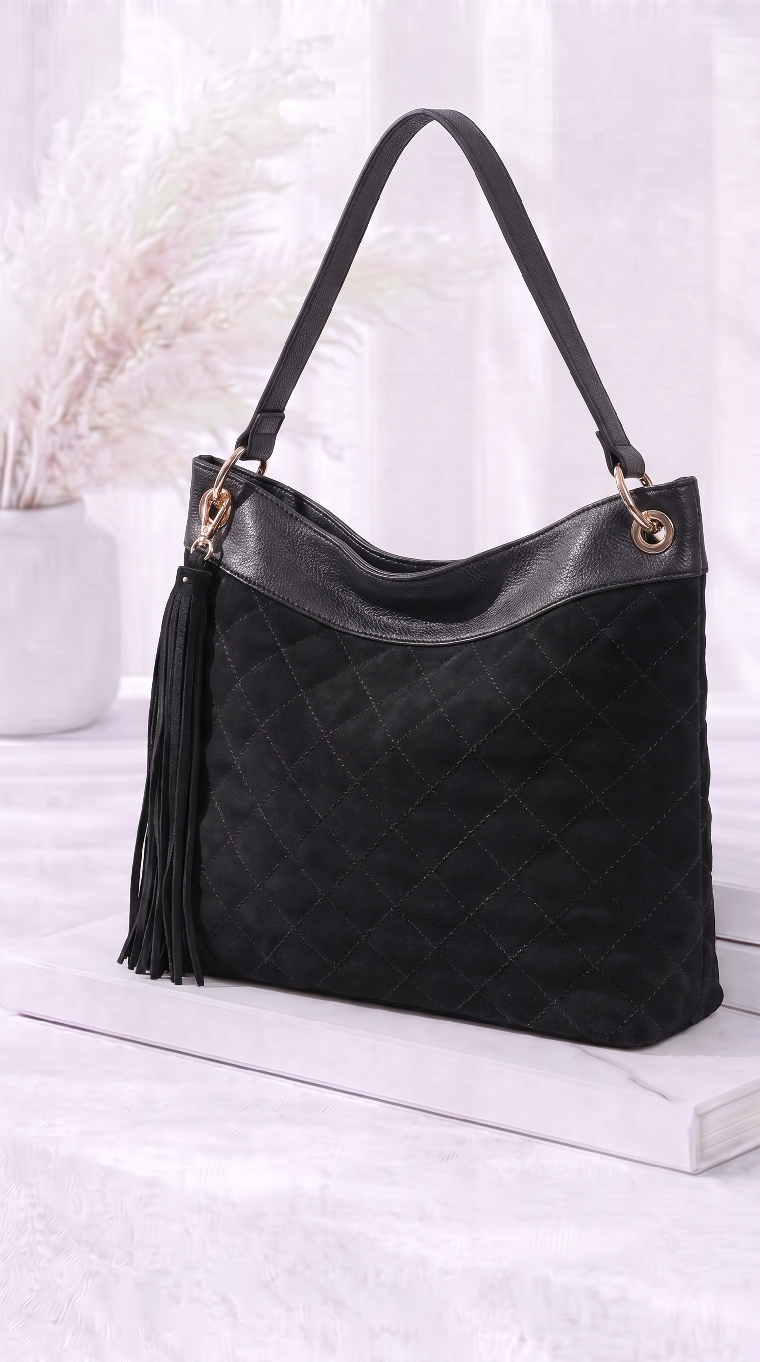 Handtasche Western Glow *Schwarz*