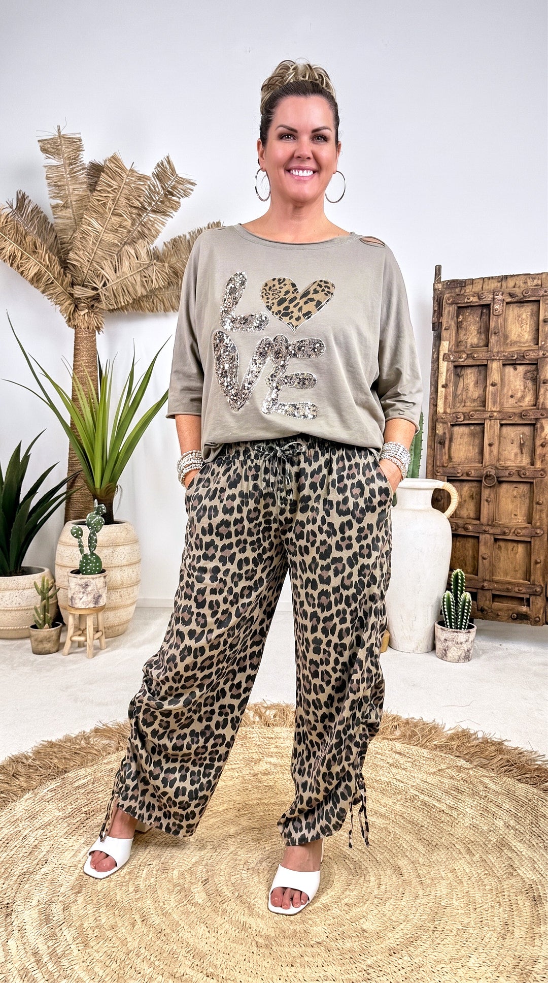 Hose Leopard Breeze *Khaki*