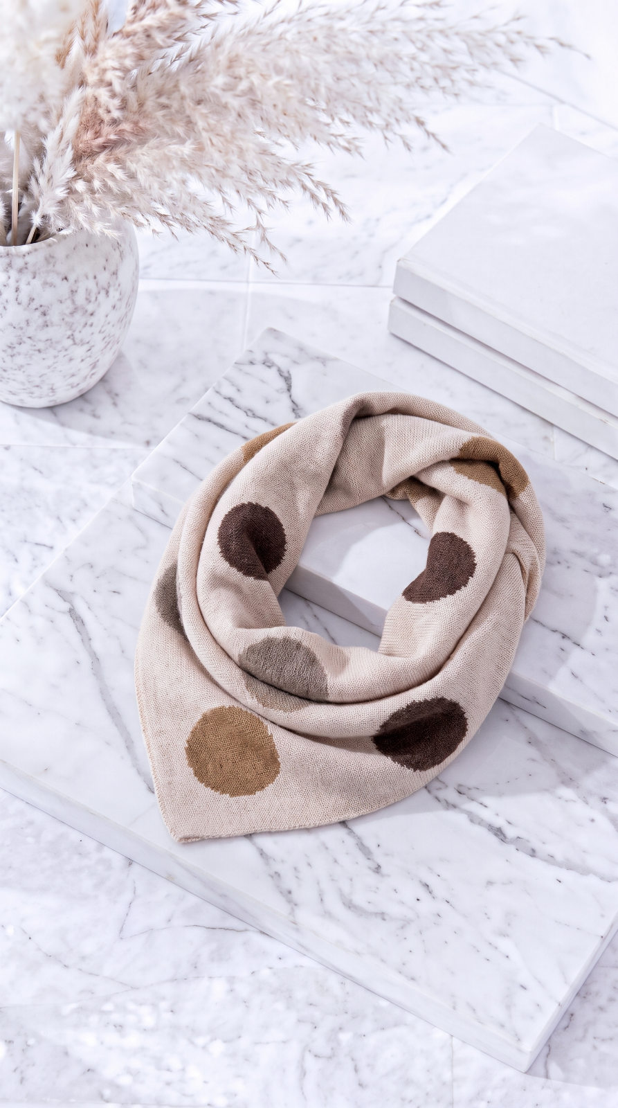 Schal Driftwood Dots *Beige*
