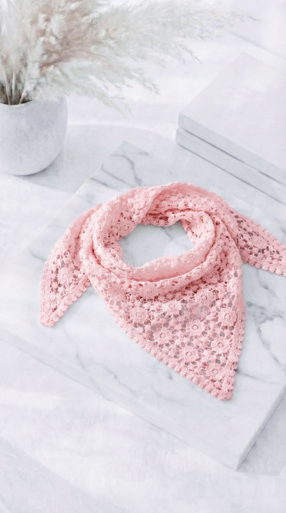 Tuch Lace Vibe *Rosa*