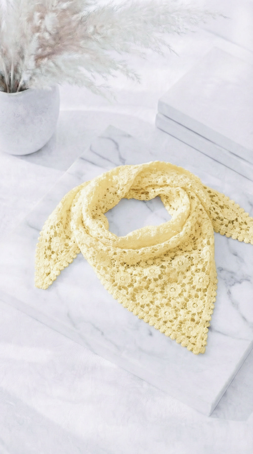 Tuch Lace Vibe *Gelb*