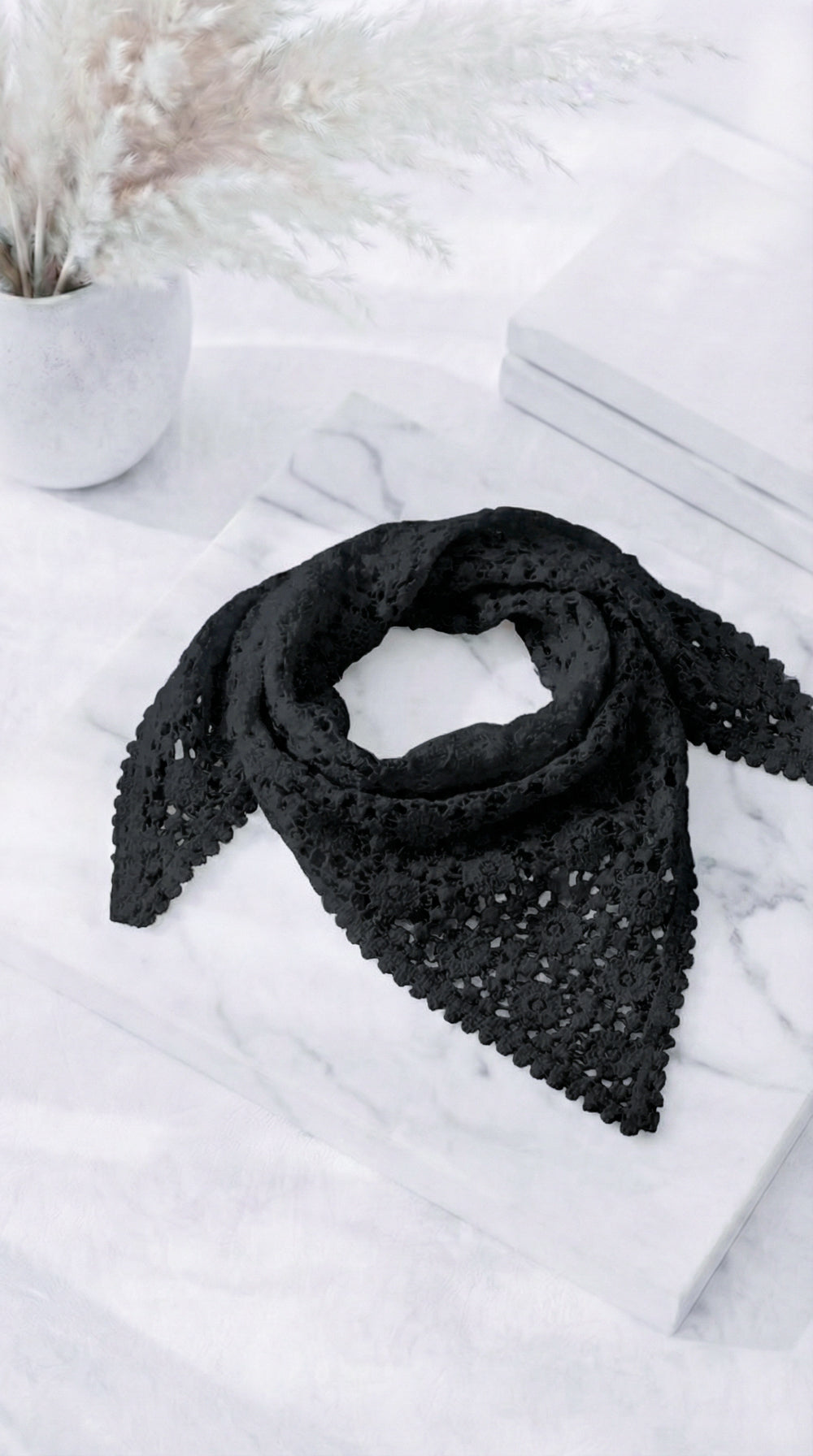 Tuch Lace Vibe *Schwarz*
