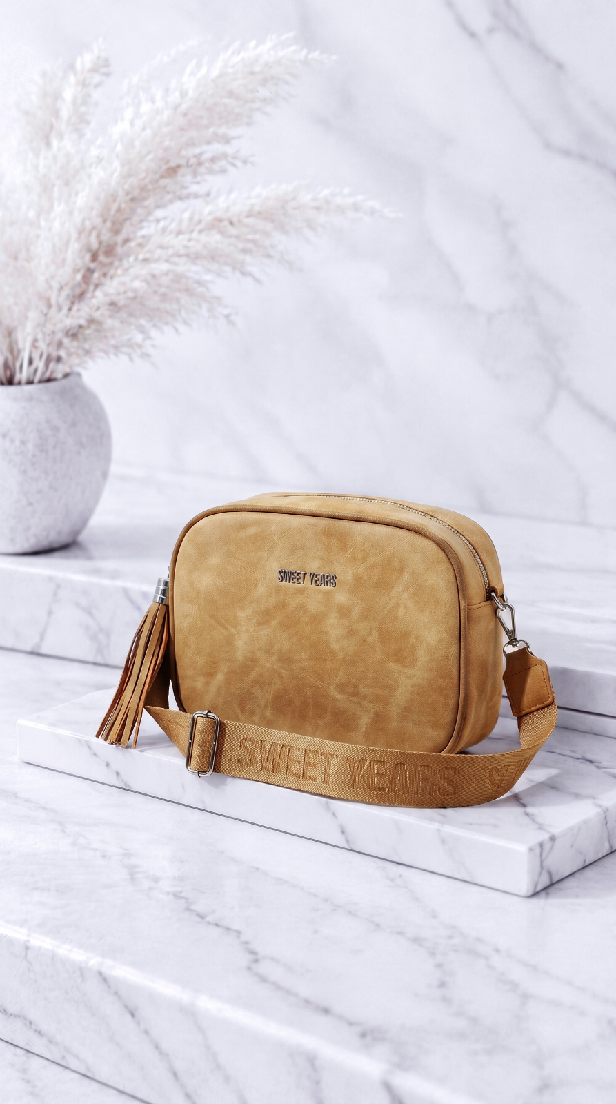 Kleine Handtasche Holiday Story *Camel*