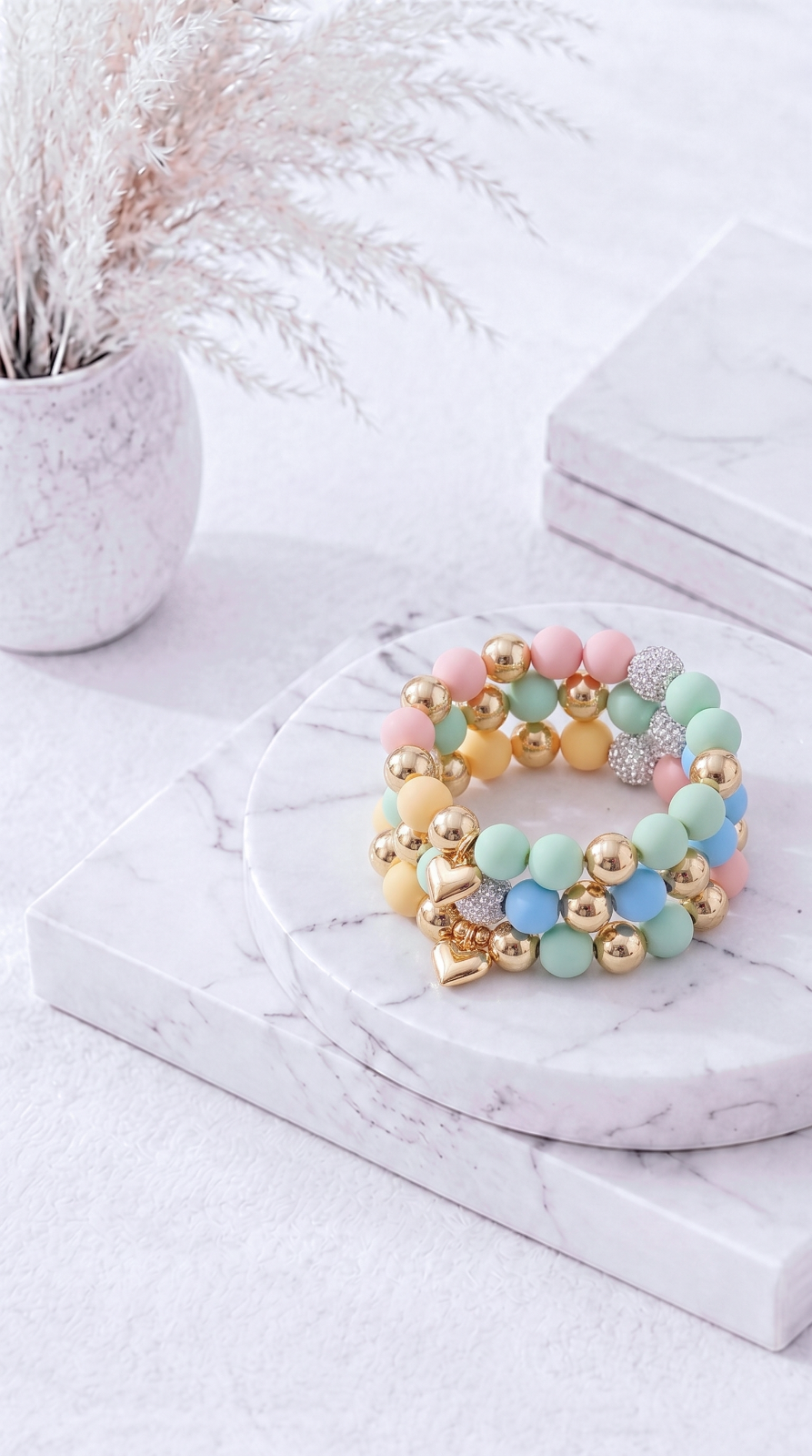 Perlenarmband Lumi Color (4 Farben)