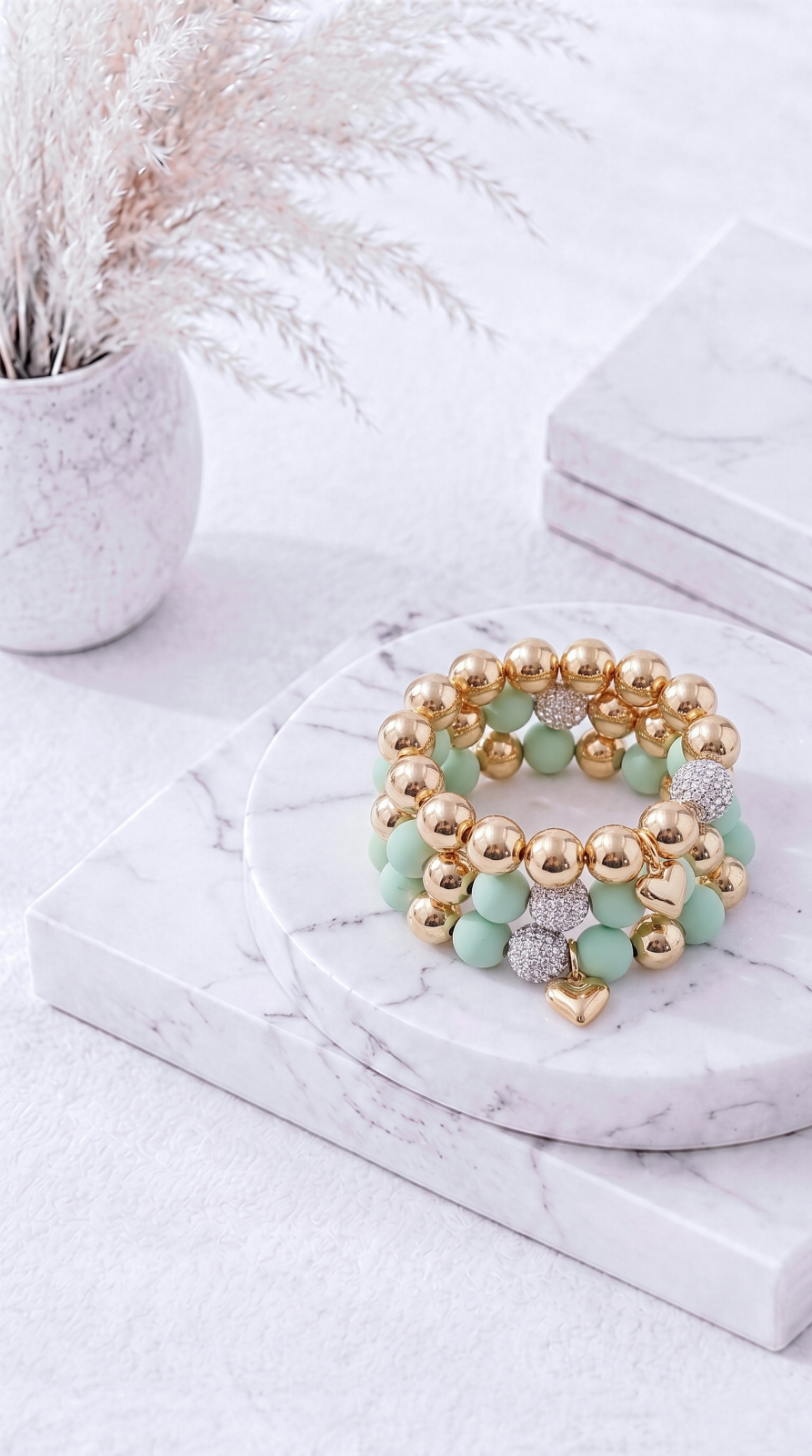 Perlenarmband Lumi Color (4 Farben)