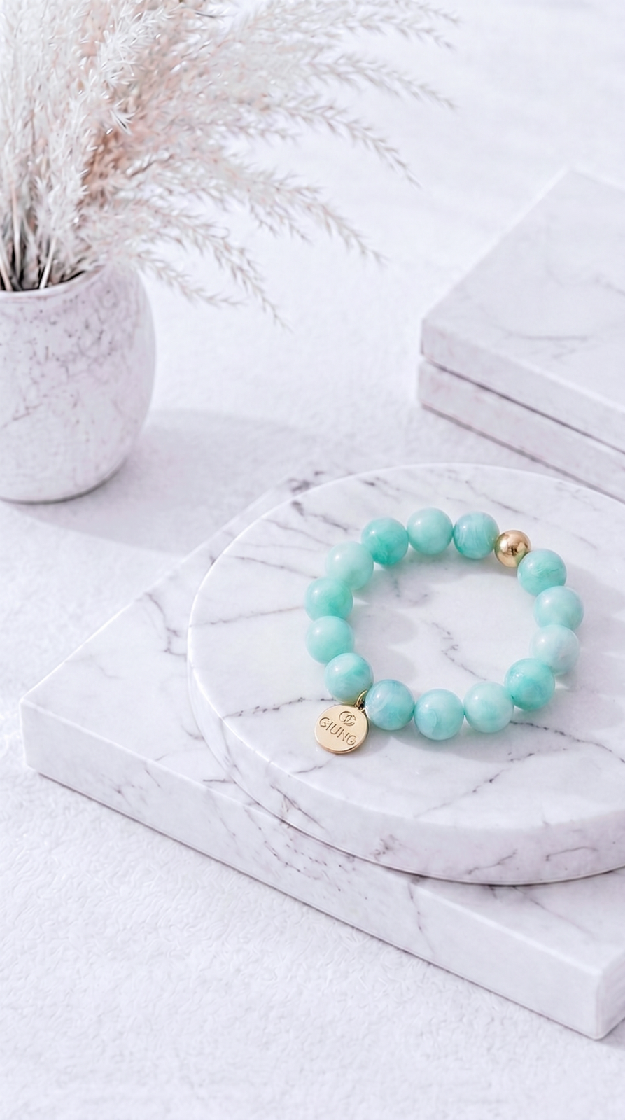 Perlenarmband Soft Aura *Mint*