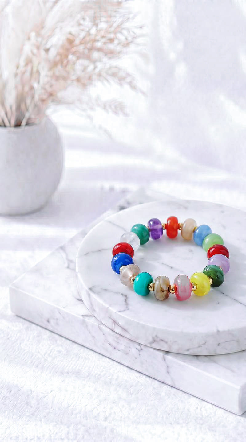 Perlenarmband Summer Beads *Bunt*