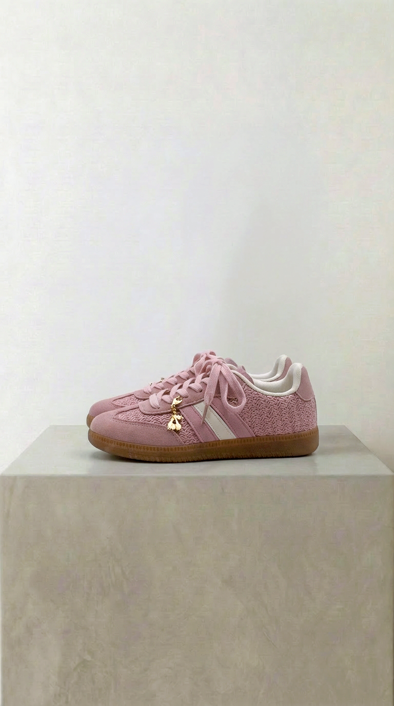 Sneaker Cute Charms *Rosa*