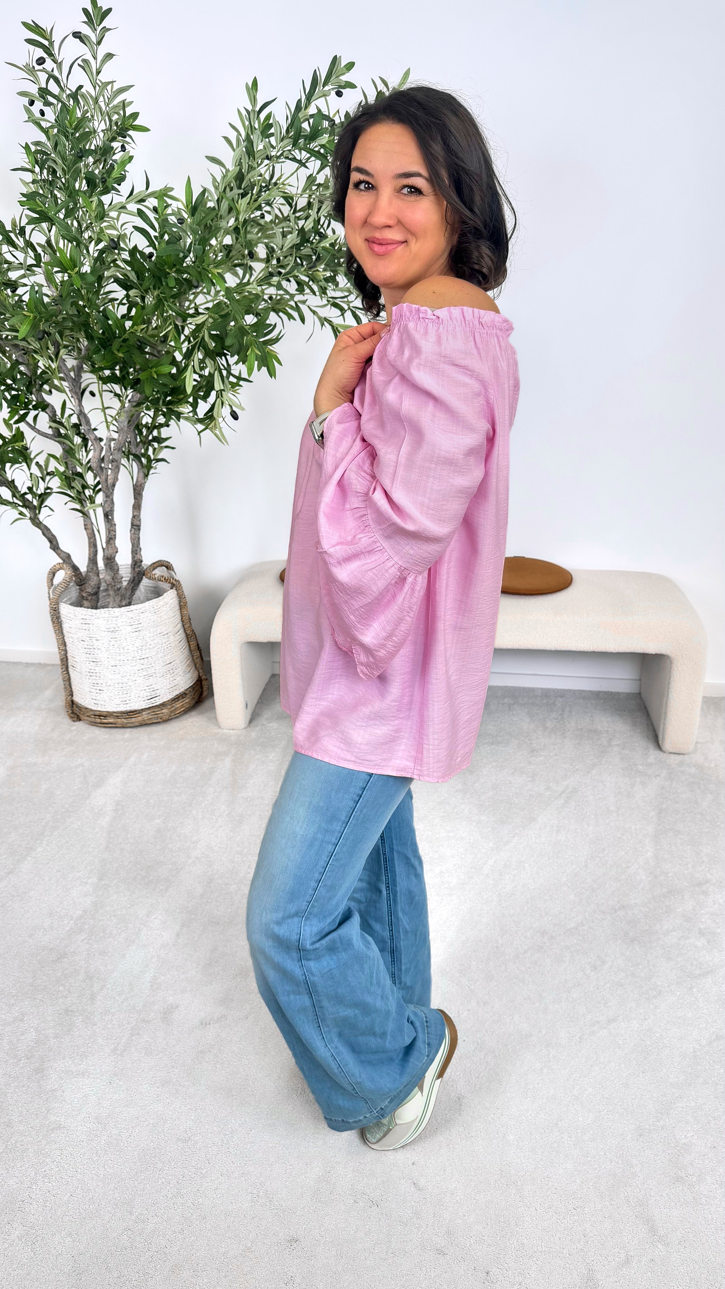 Blusenshirt Lovely Escape *Babypink* (lieferbar ab 7.2.26)