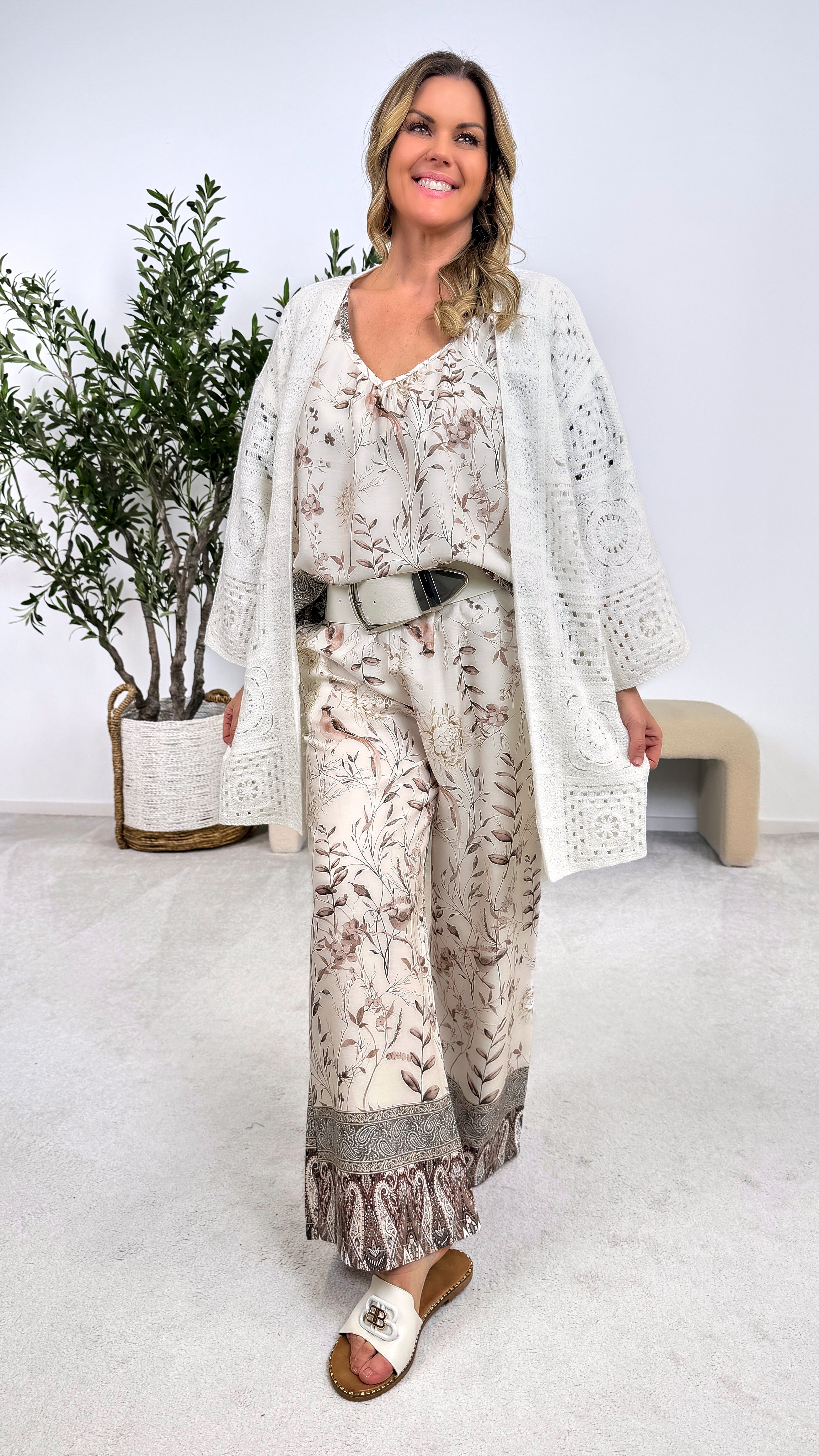 Culotte Hose Botanic Silk