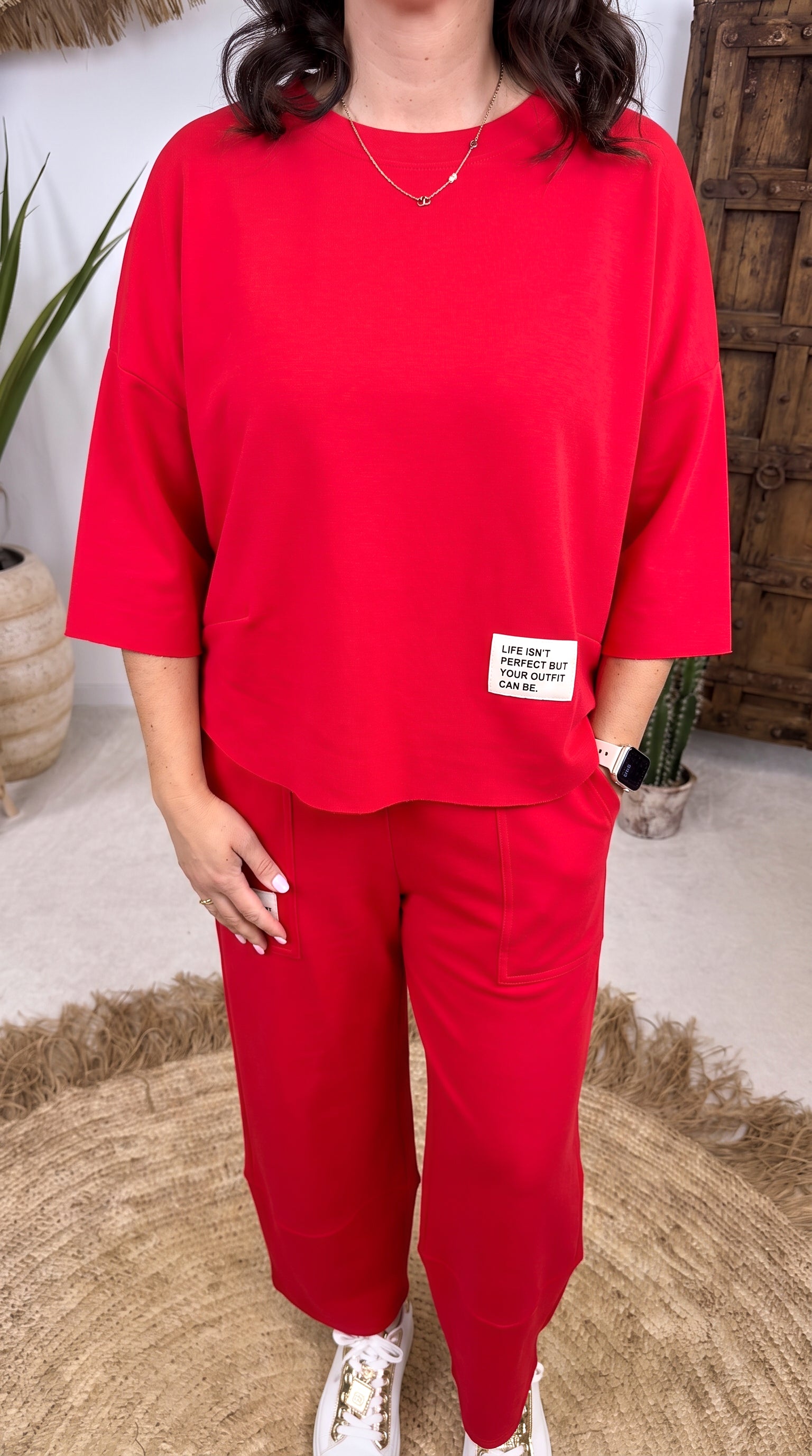 Sweatshirt Calliope *Rot*