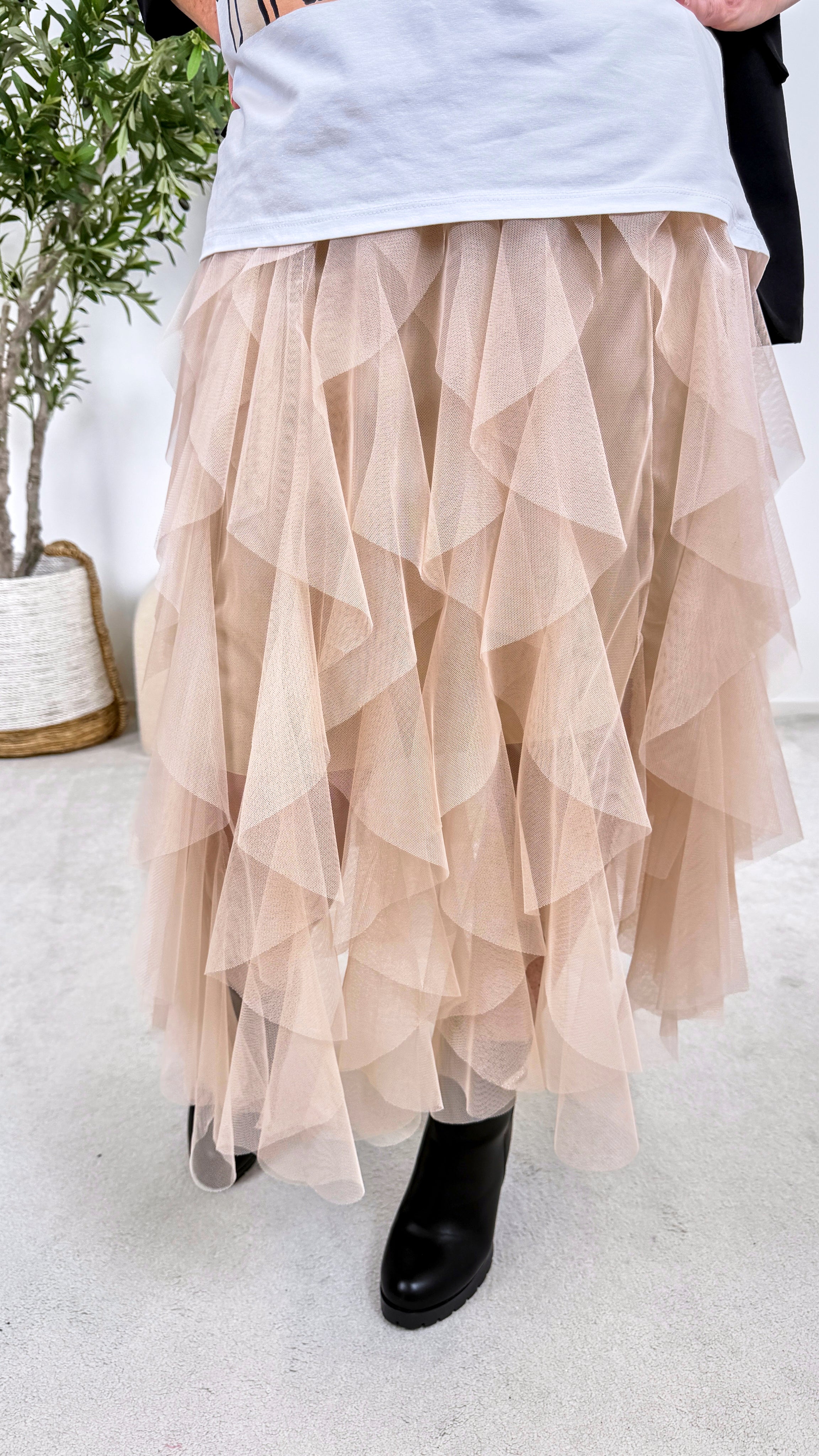 Tüllrock Angel Layer *Beige*