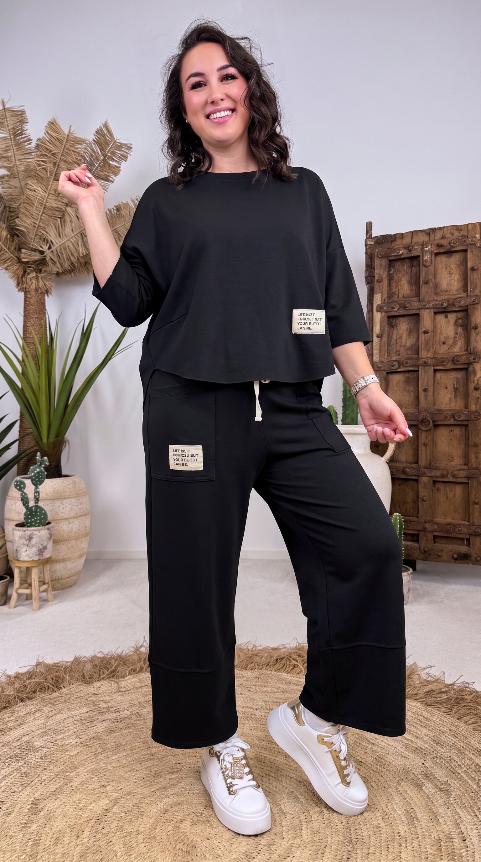 Sweatshirt Calliope *Schwarz*
