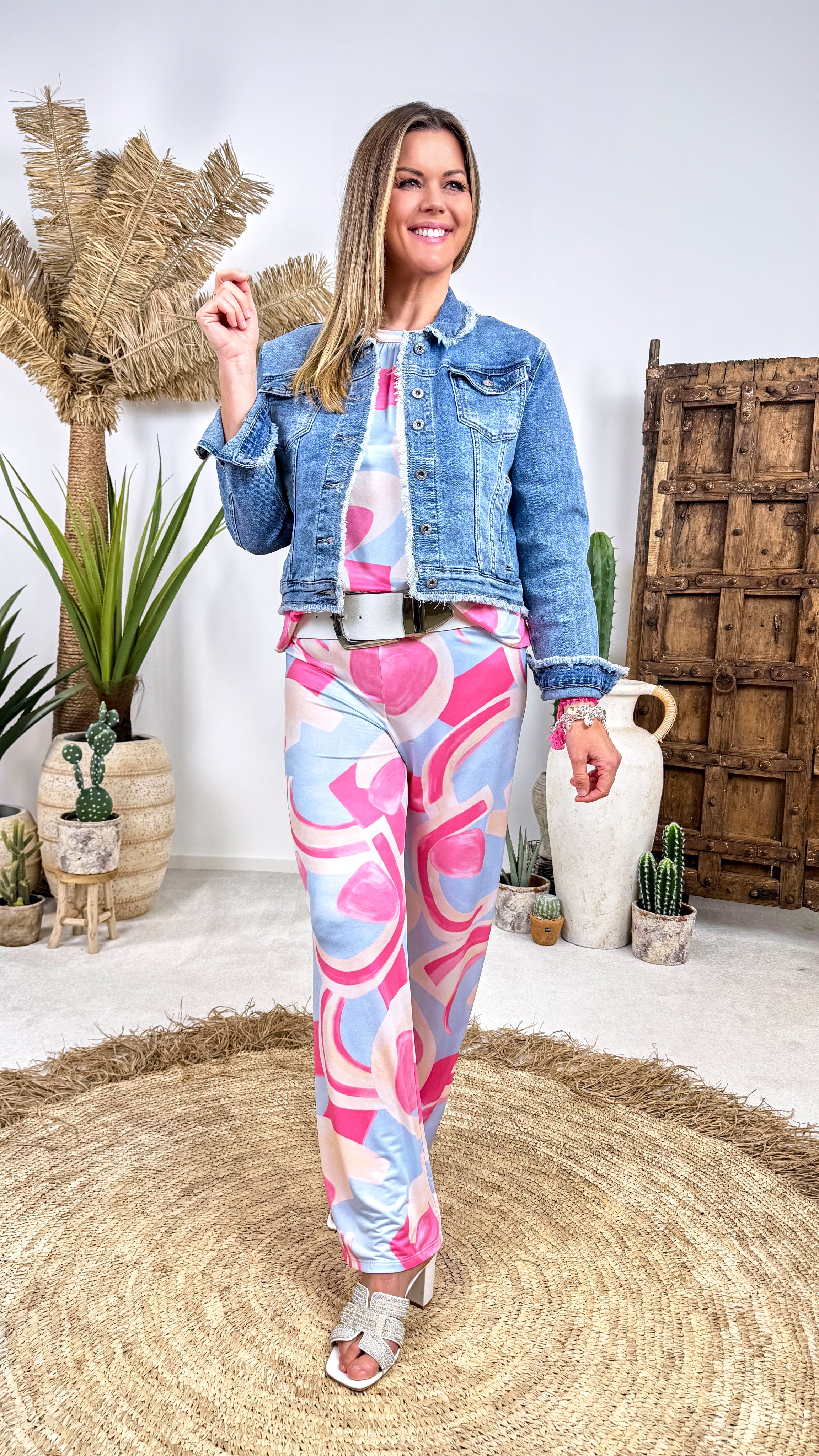 Jeansjacke Cool Fringe
