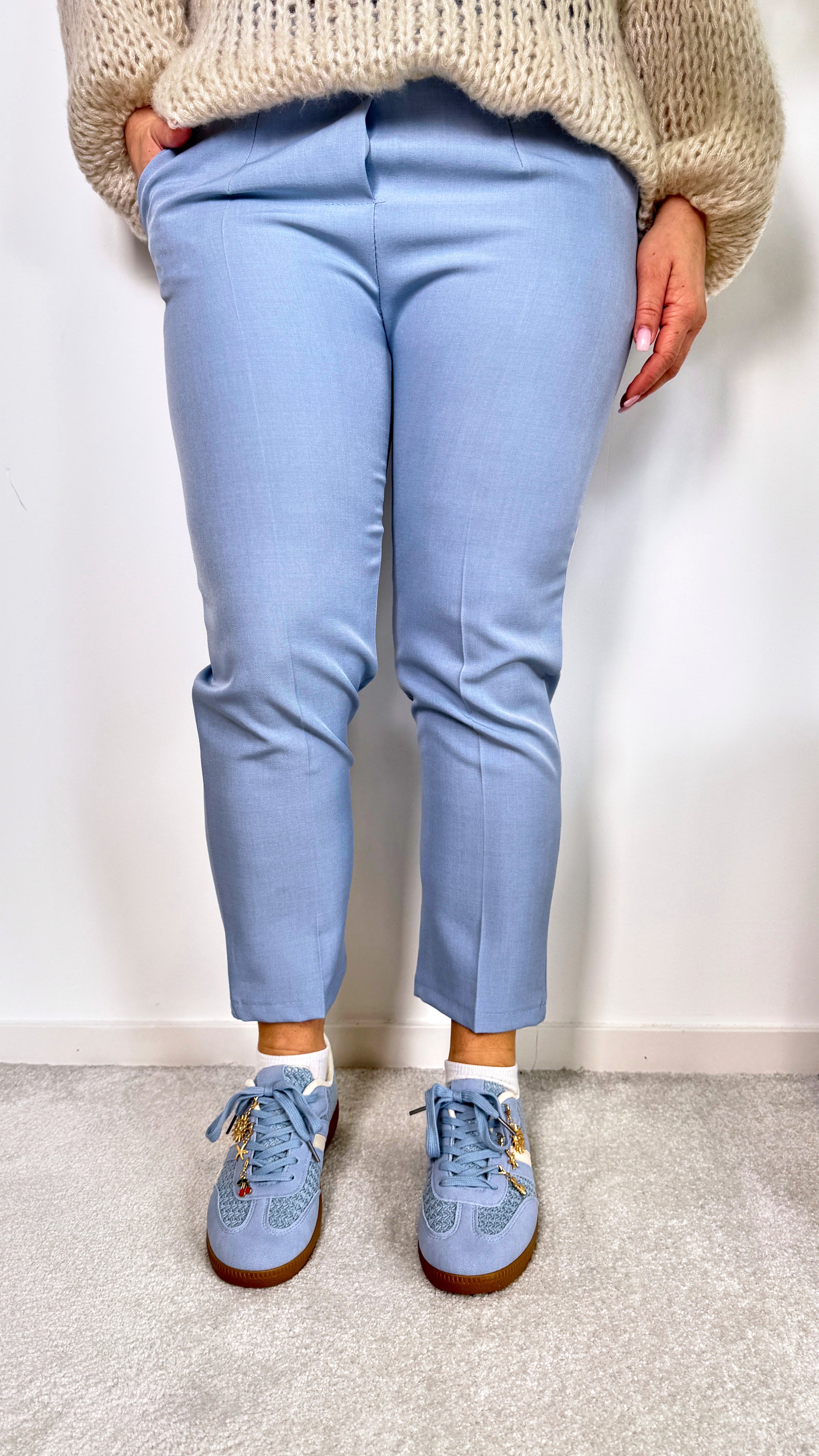 Hose Natural Power *Hellblau*