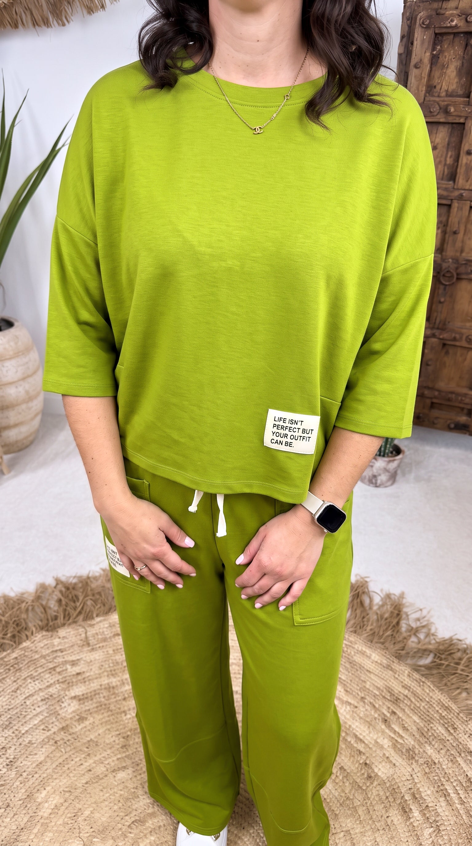 Sweatshirt Calliope *Pistazie*