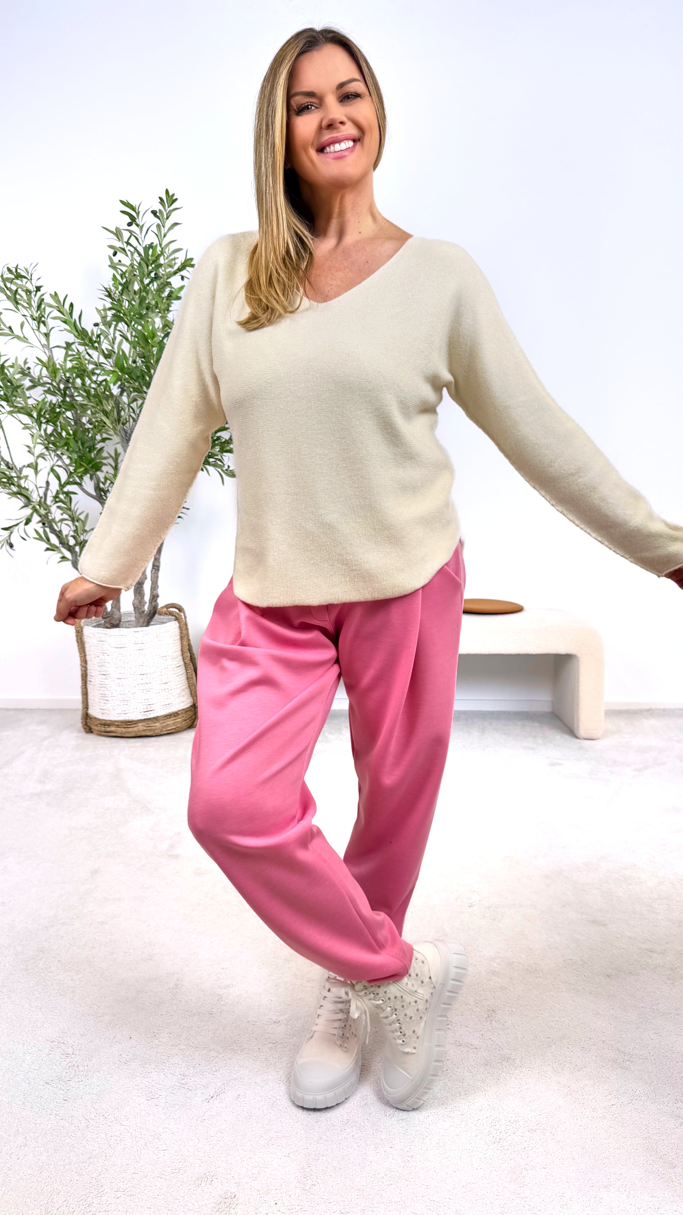 Pullover Gentle Vibes *Creme*