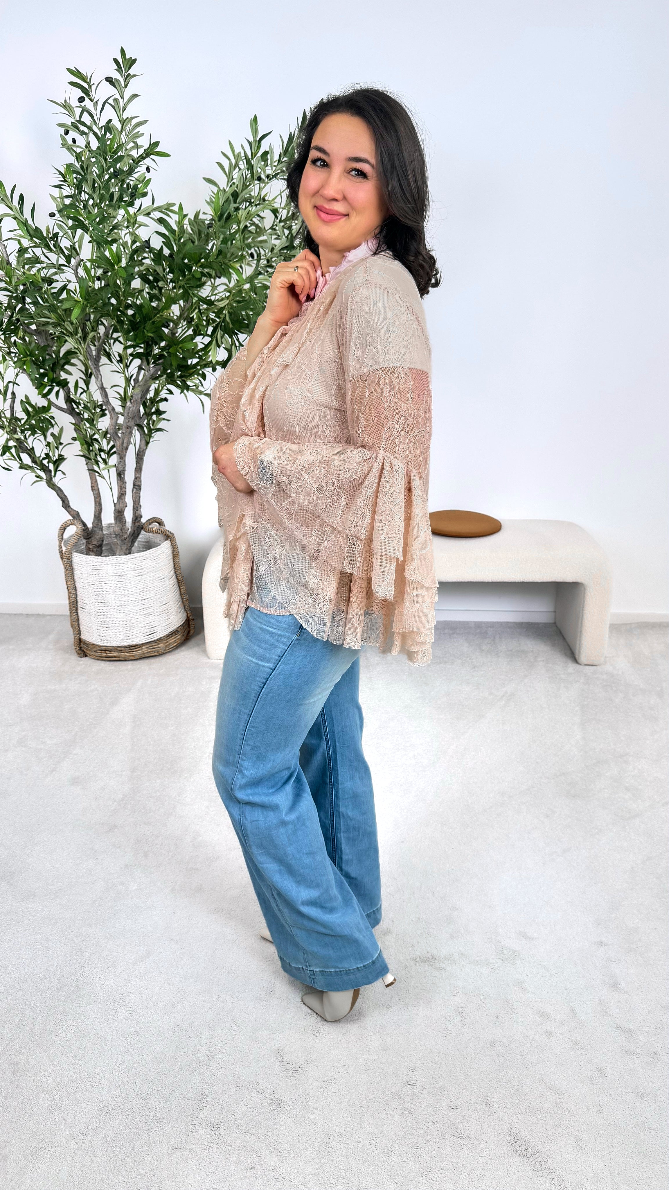 Bluse Madame Romance *Rosa*