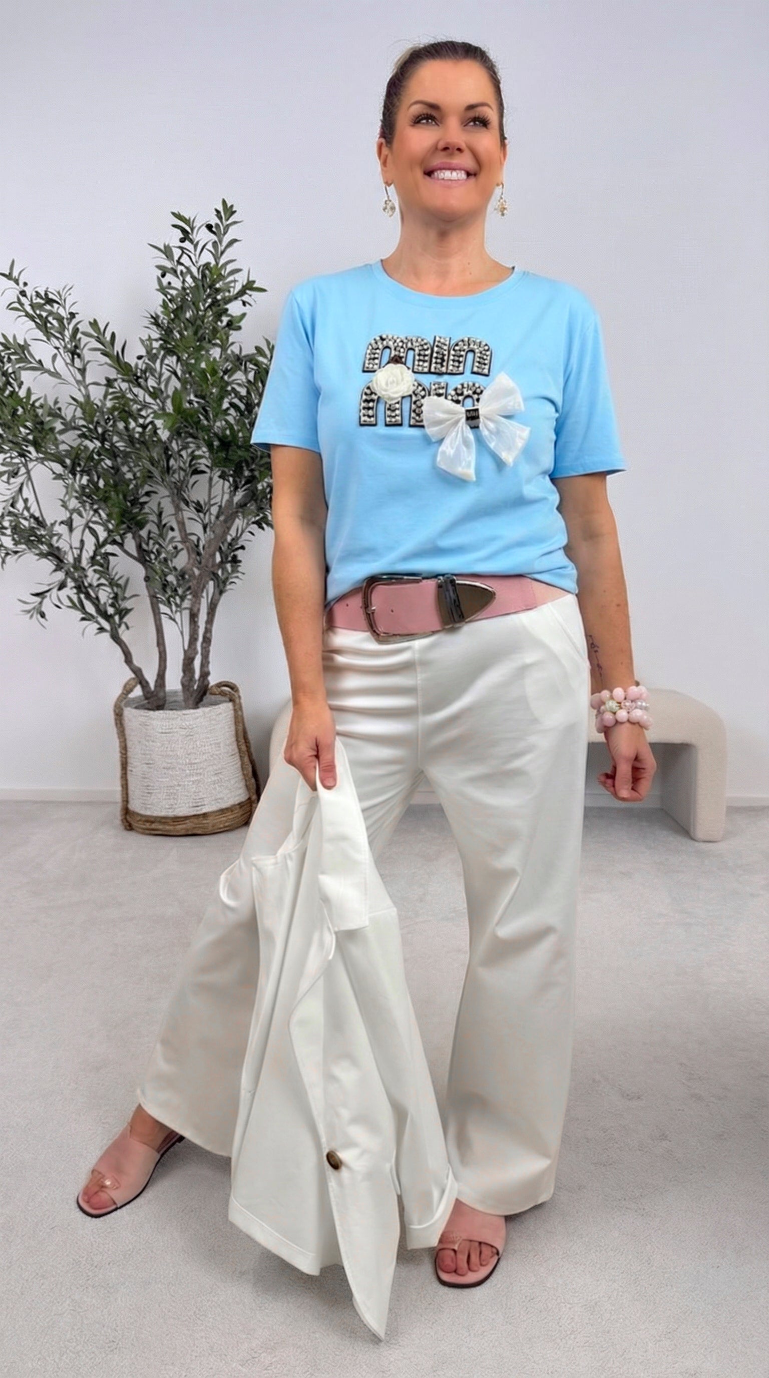 T-Shirt Majestic Glow *Blau*