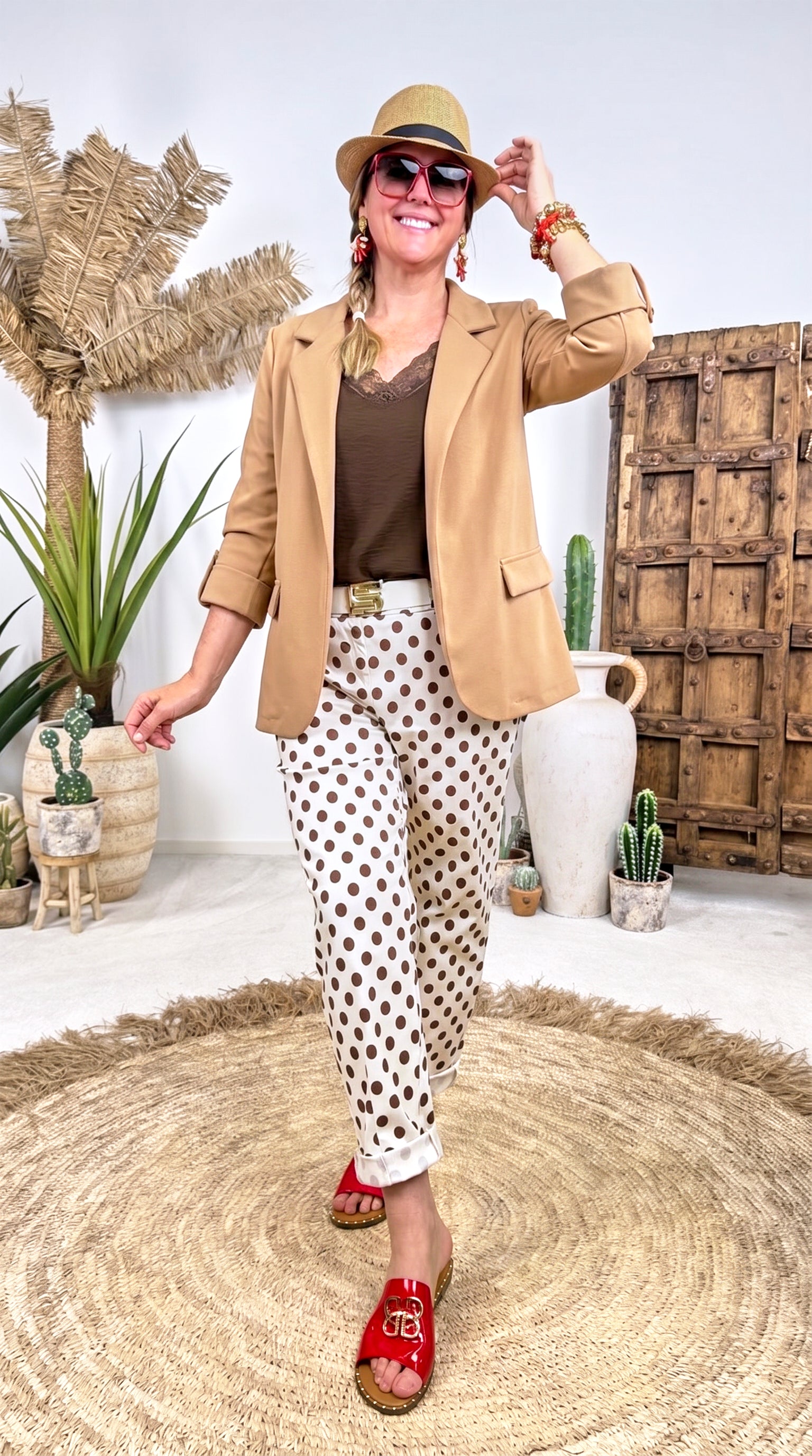 Leichter Blazer Stella Business *Camel*