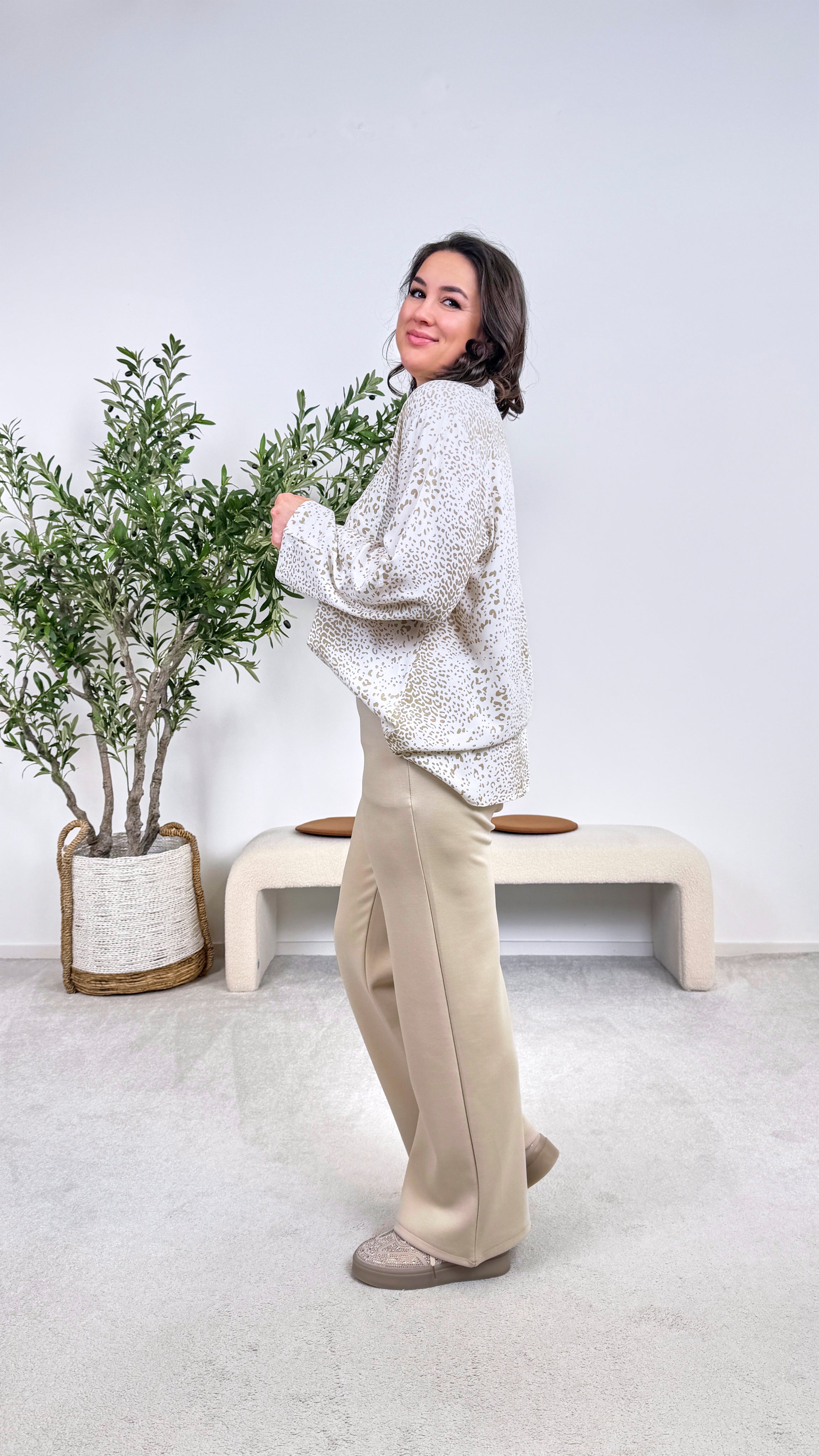 Bluse Statement Soul *Beige*