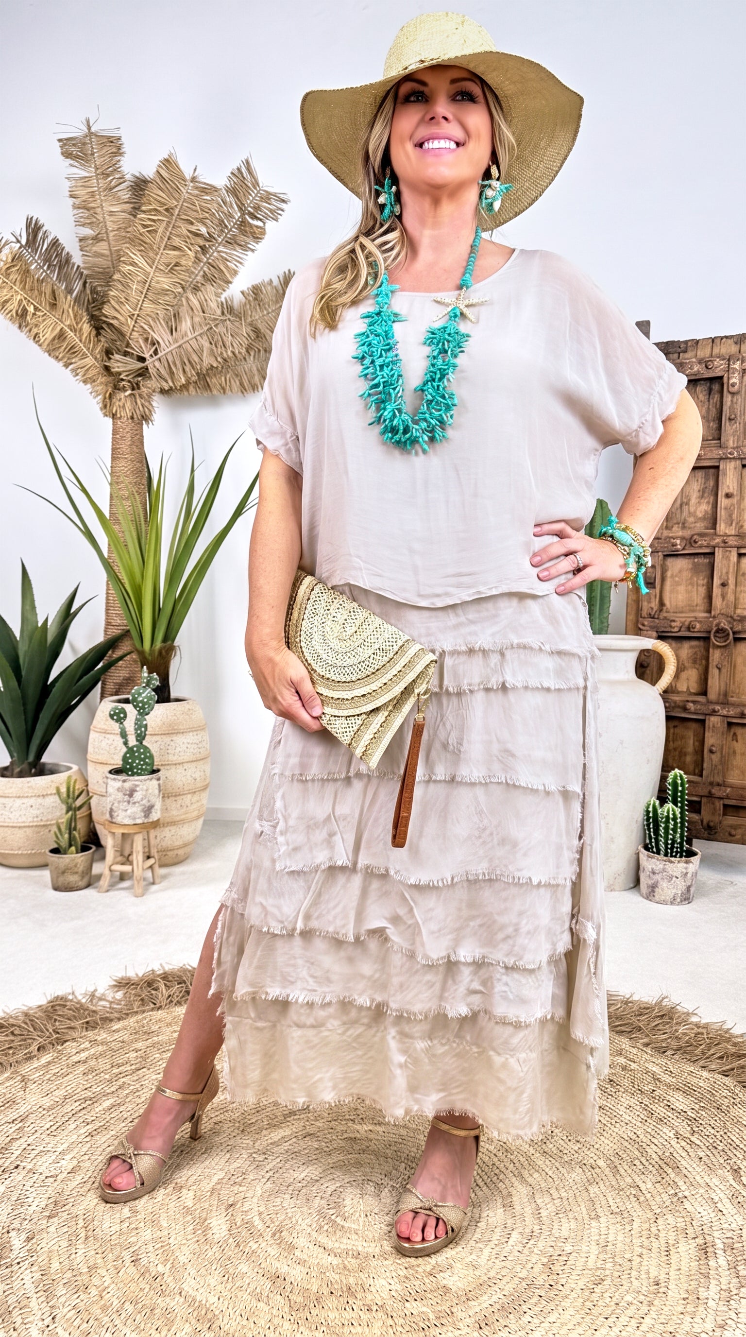 Kleid Dream Layer *Beige*