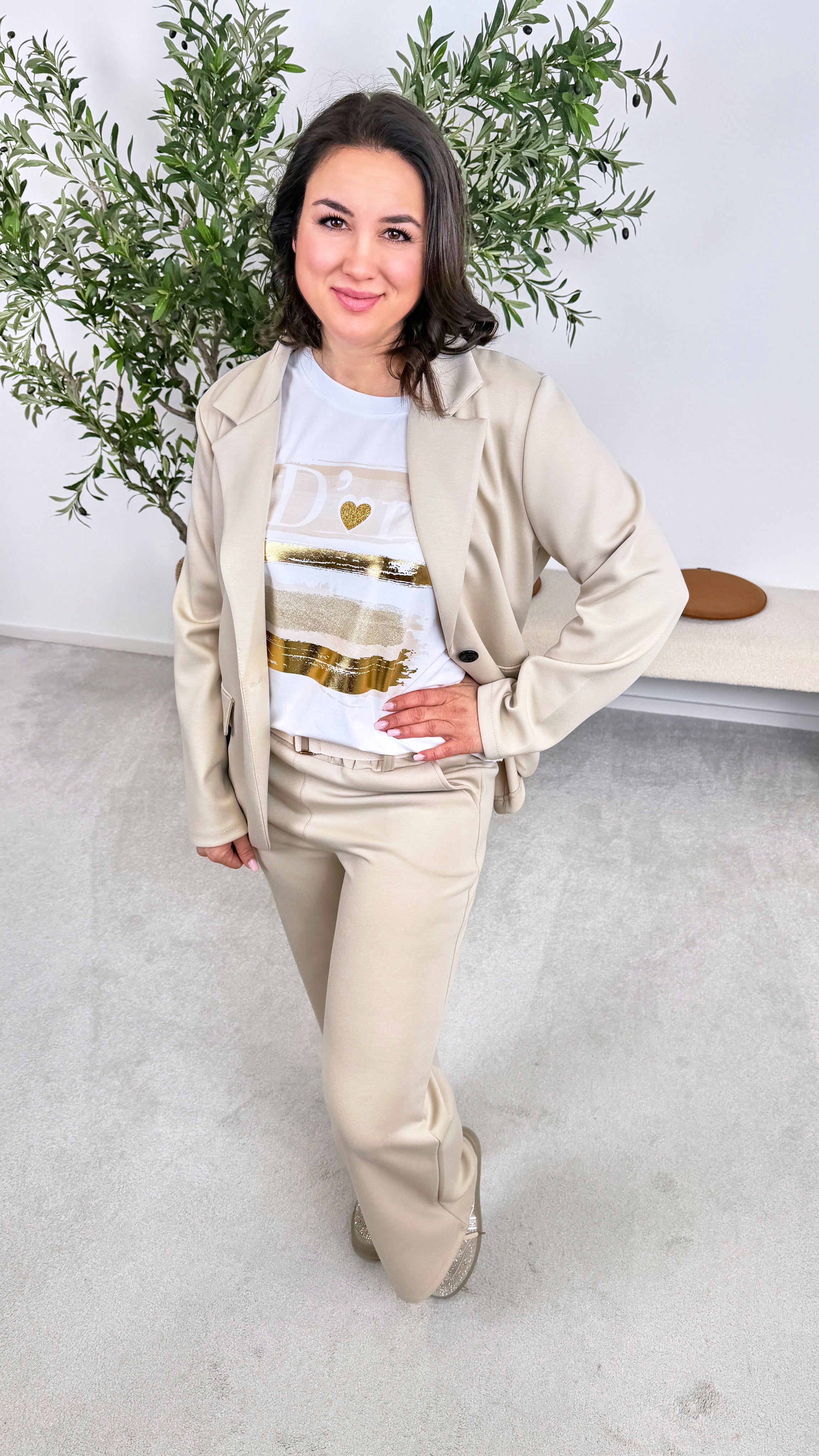 Blazer Boss Babe *Beige*