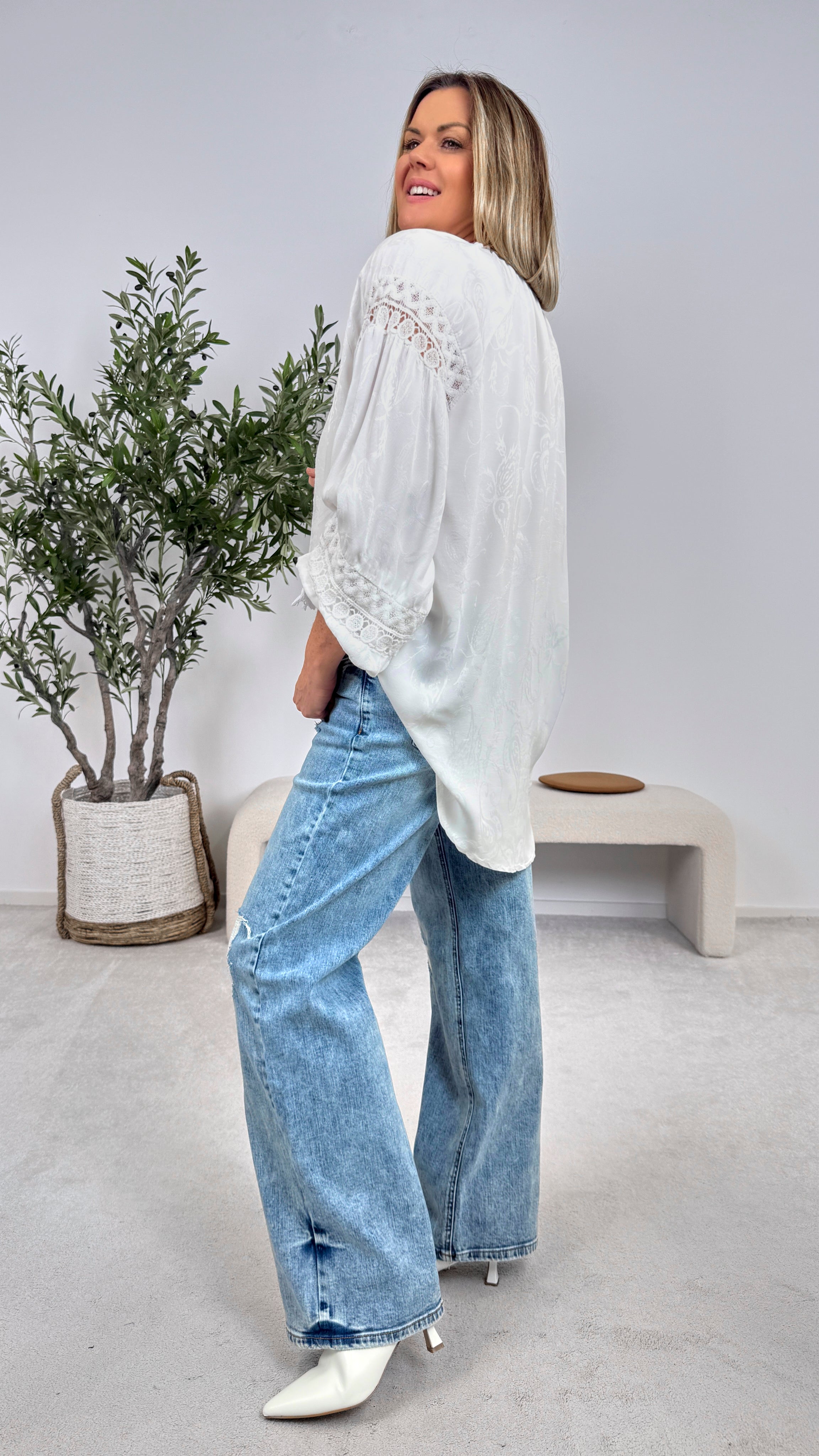 Bluse Ibiza Soul *Weiß*