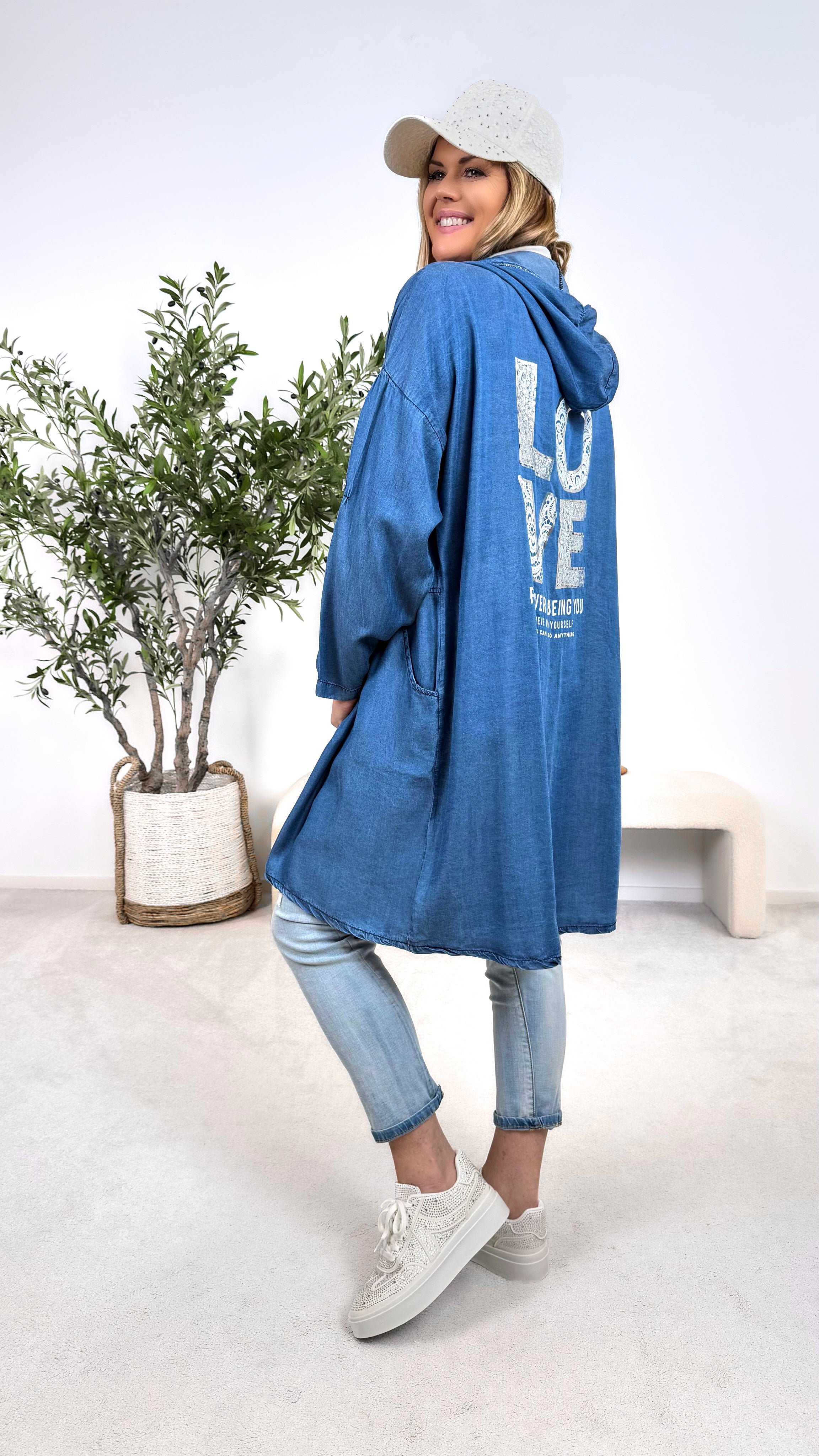 Blusenkleid Casual Queen *Dunkelblau*