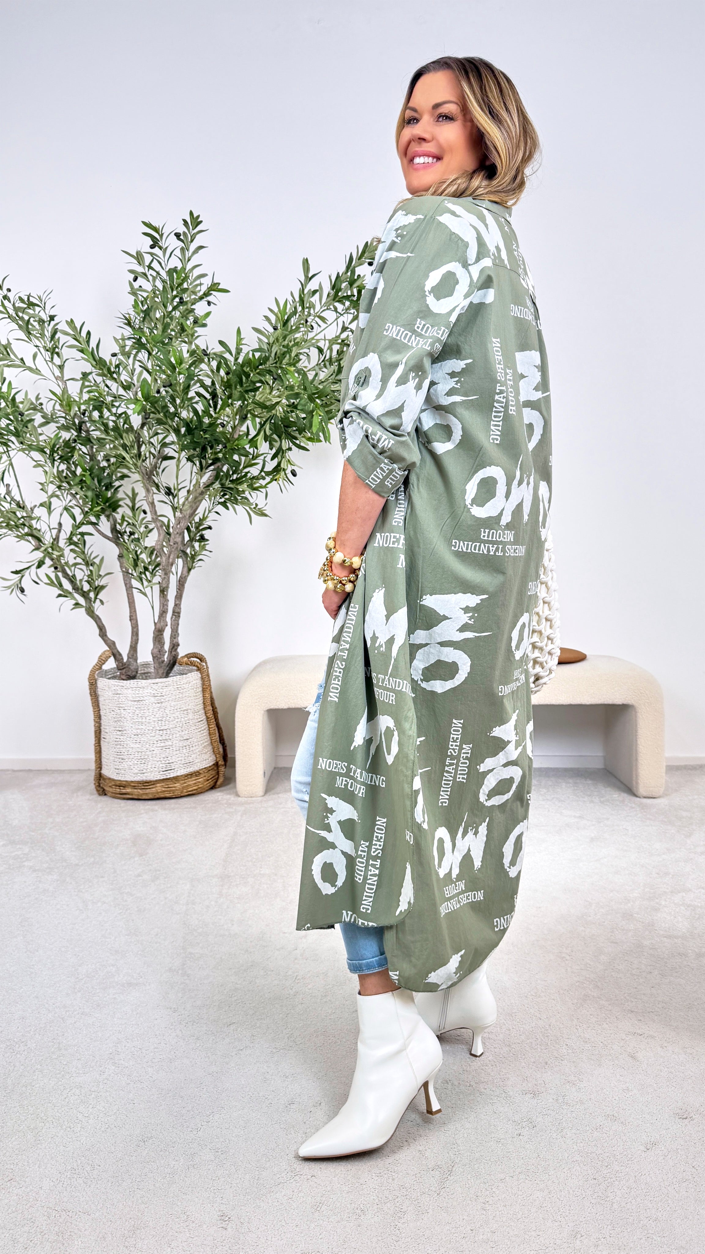 Kaftan Wild Message *Khaki*