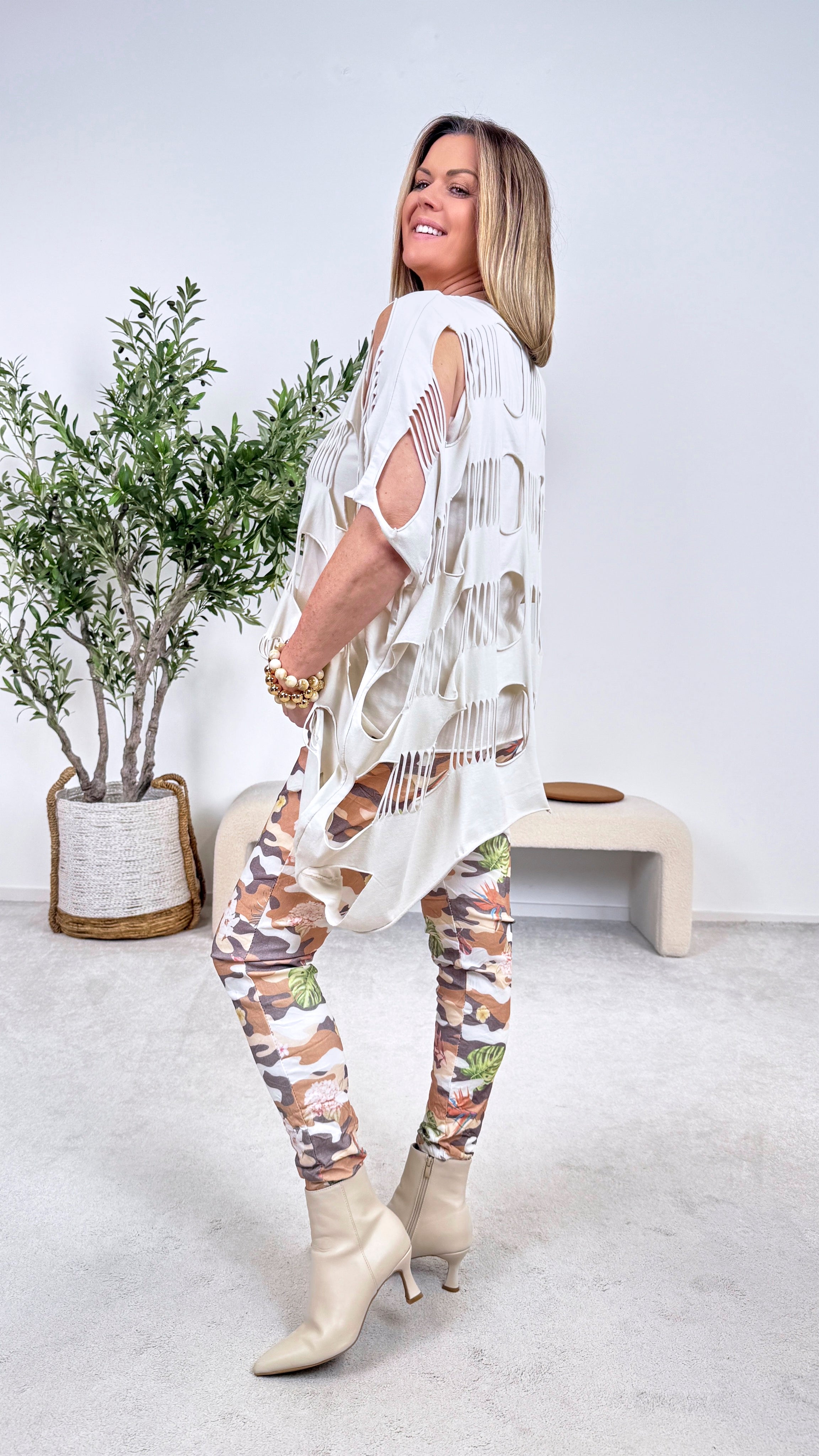 T-Shirt Rebel Beauty *Beige*