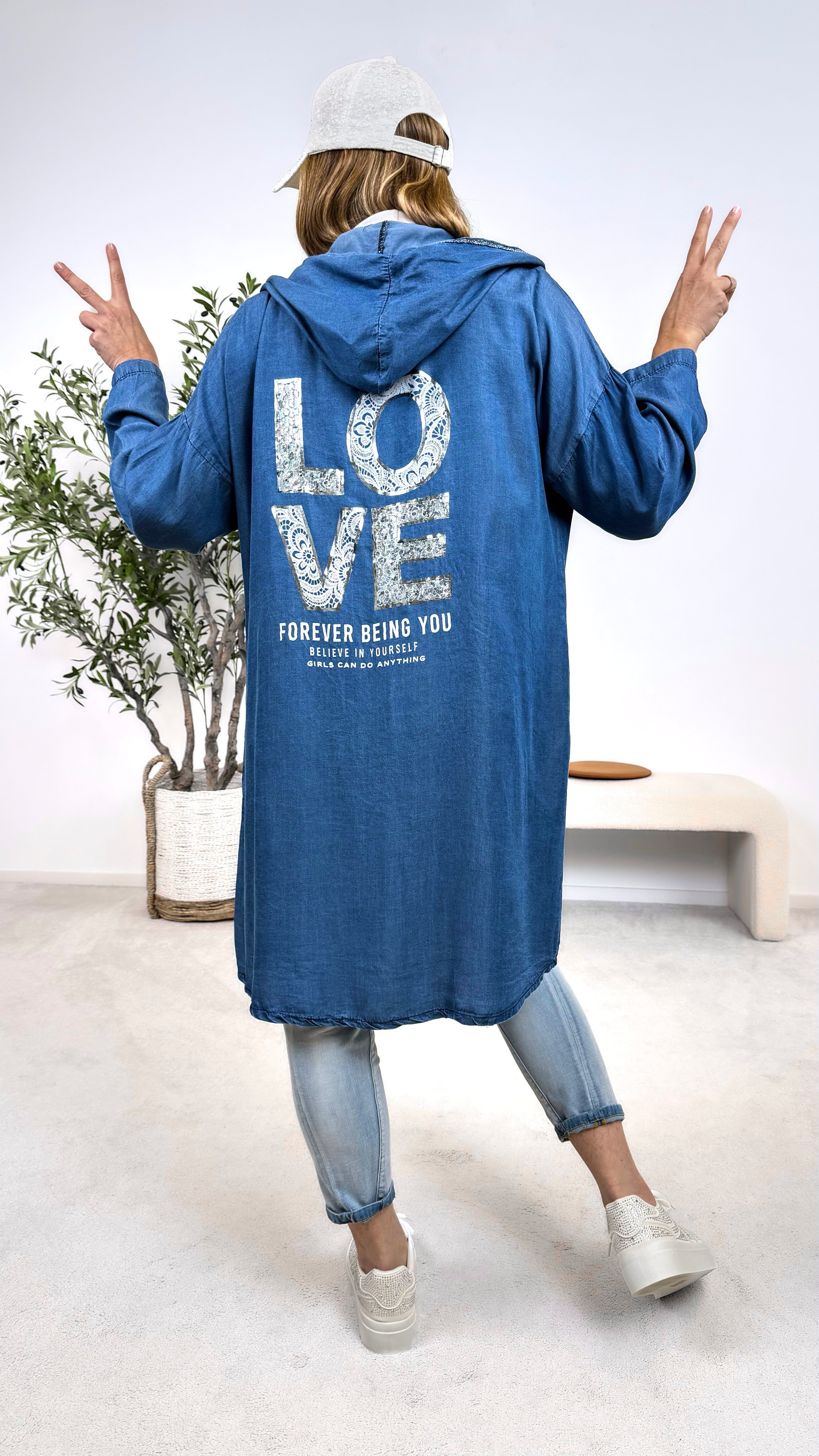 Blusenkleid Casual Queen *Dunkelblau*