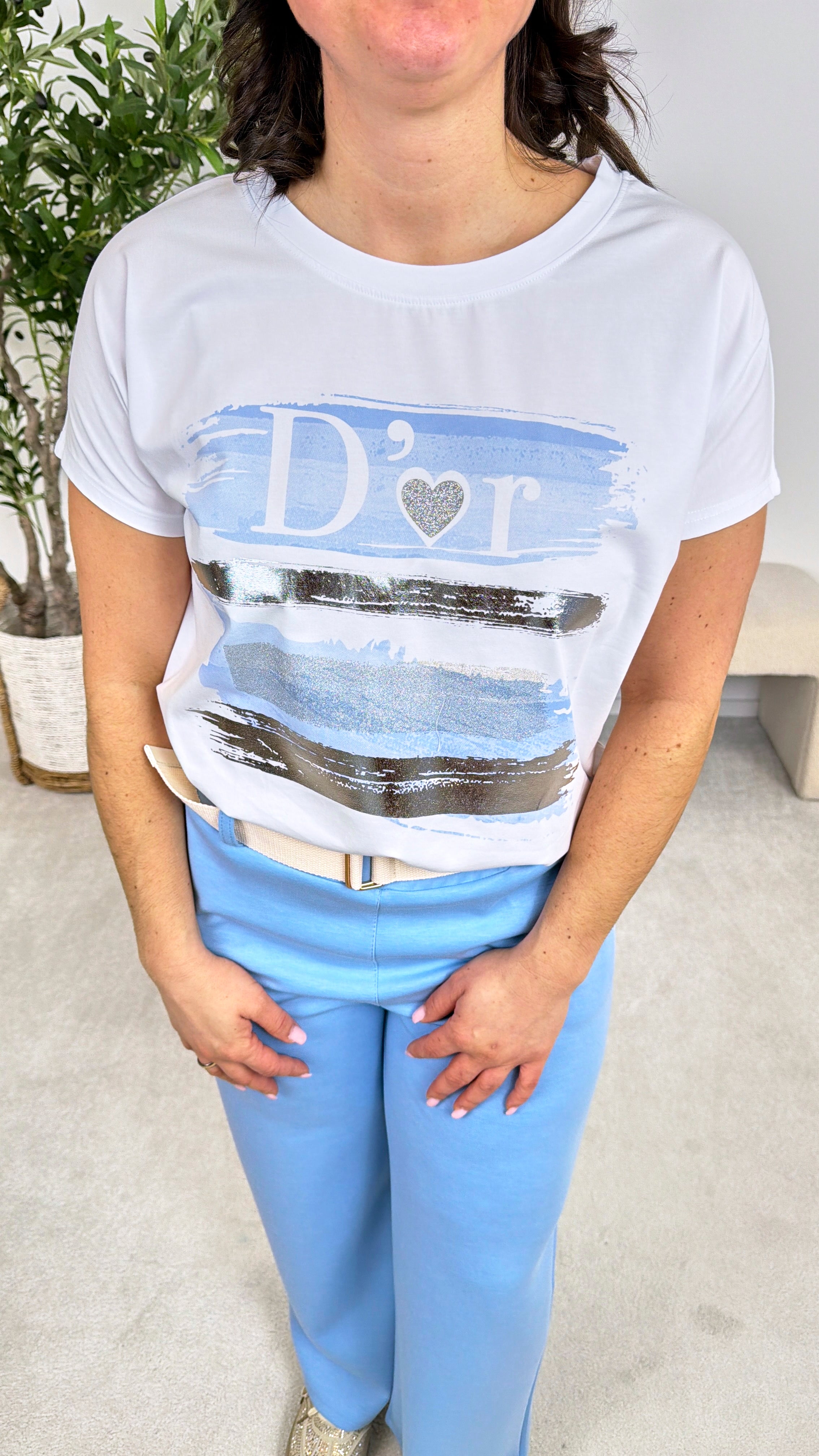 T-Shirt D'or *Blau*