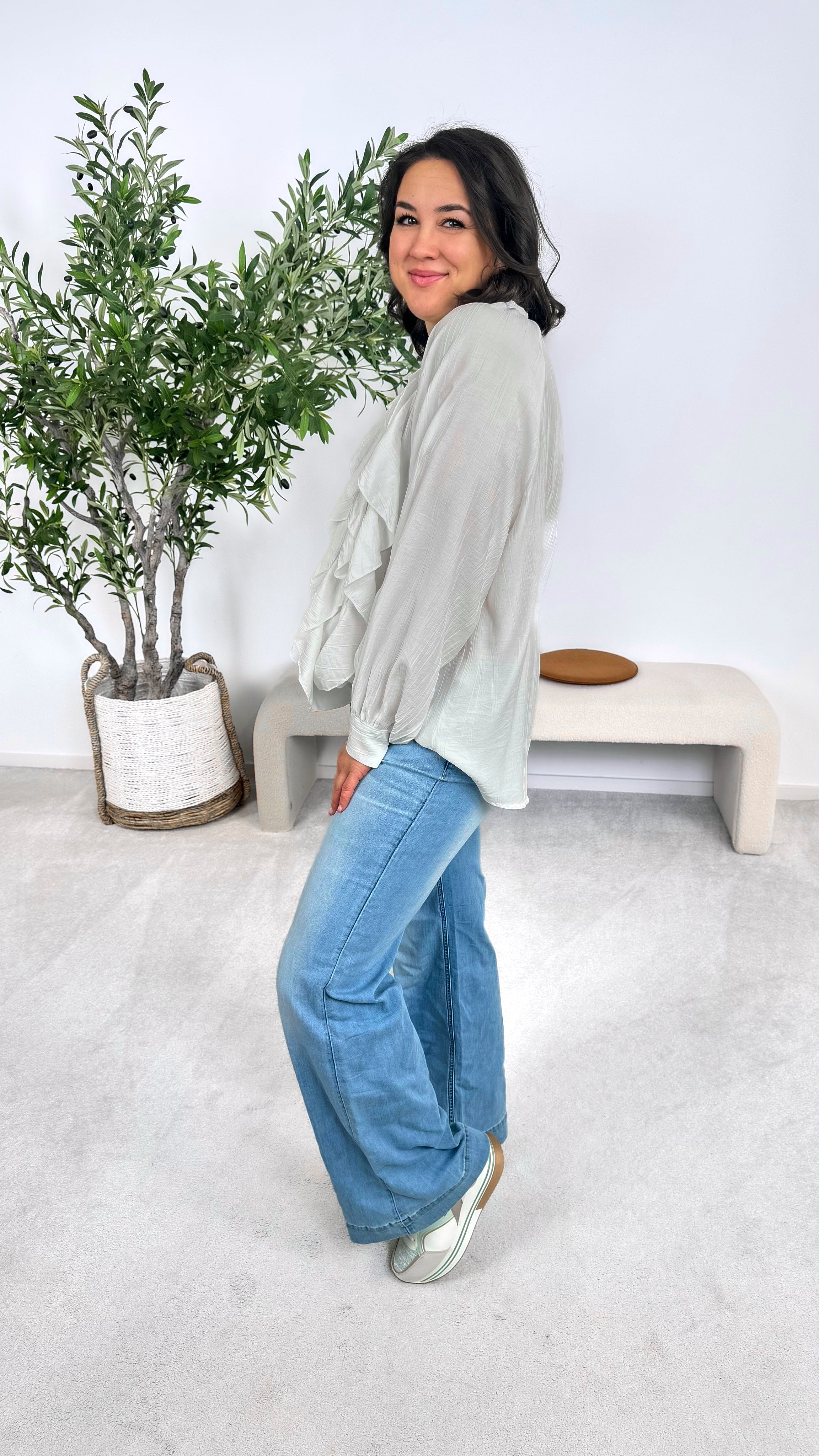 Bluse Eleganza Bella *Weiß*