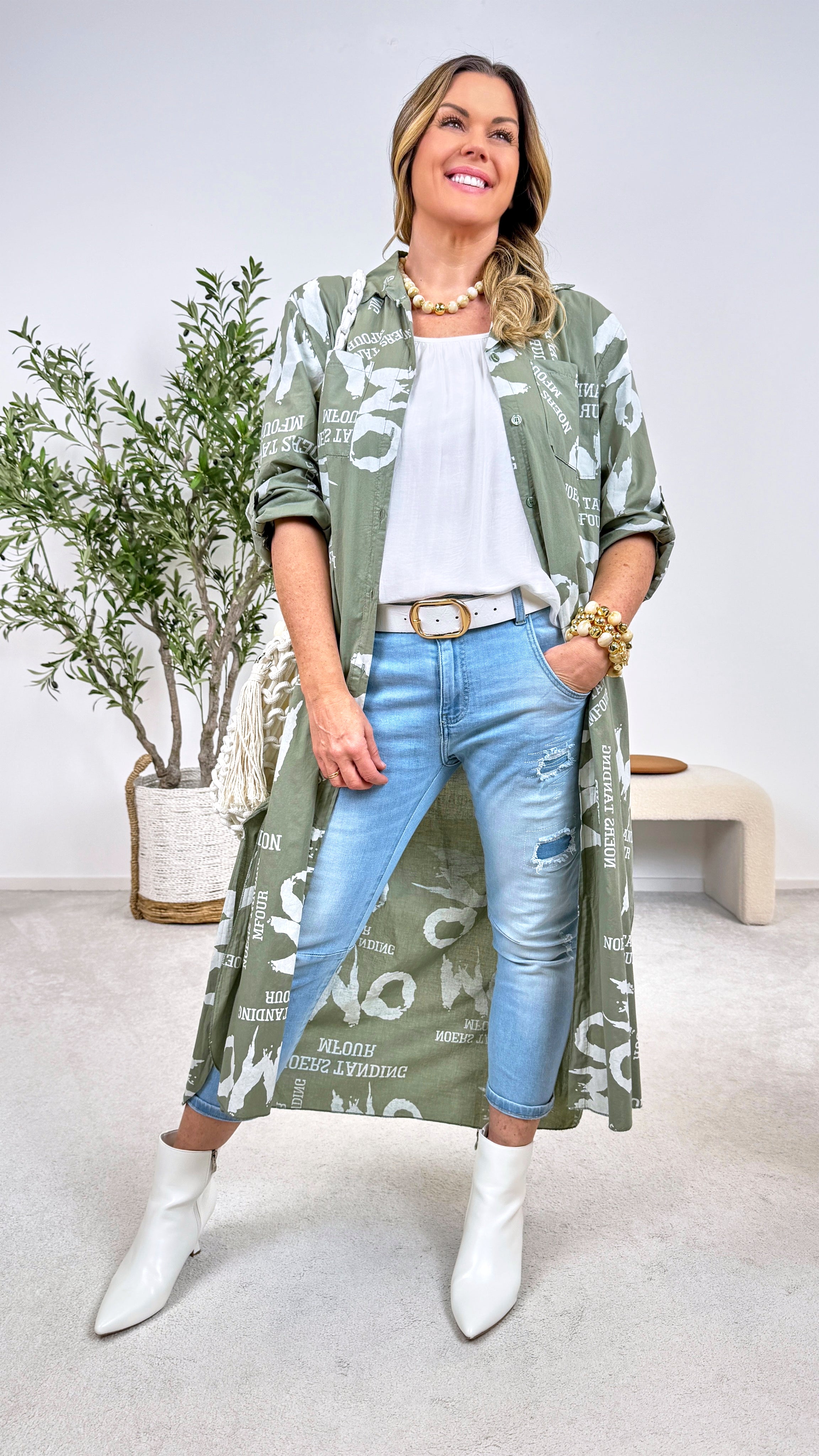 Kaftan Wild Message *Khaki*