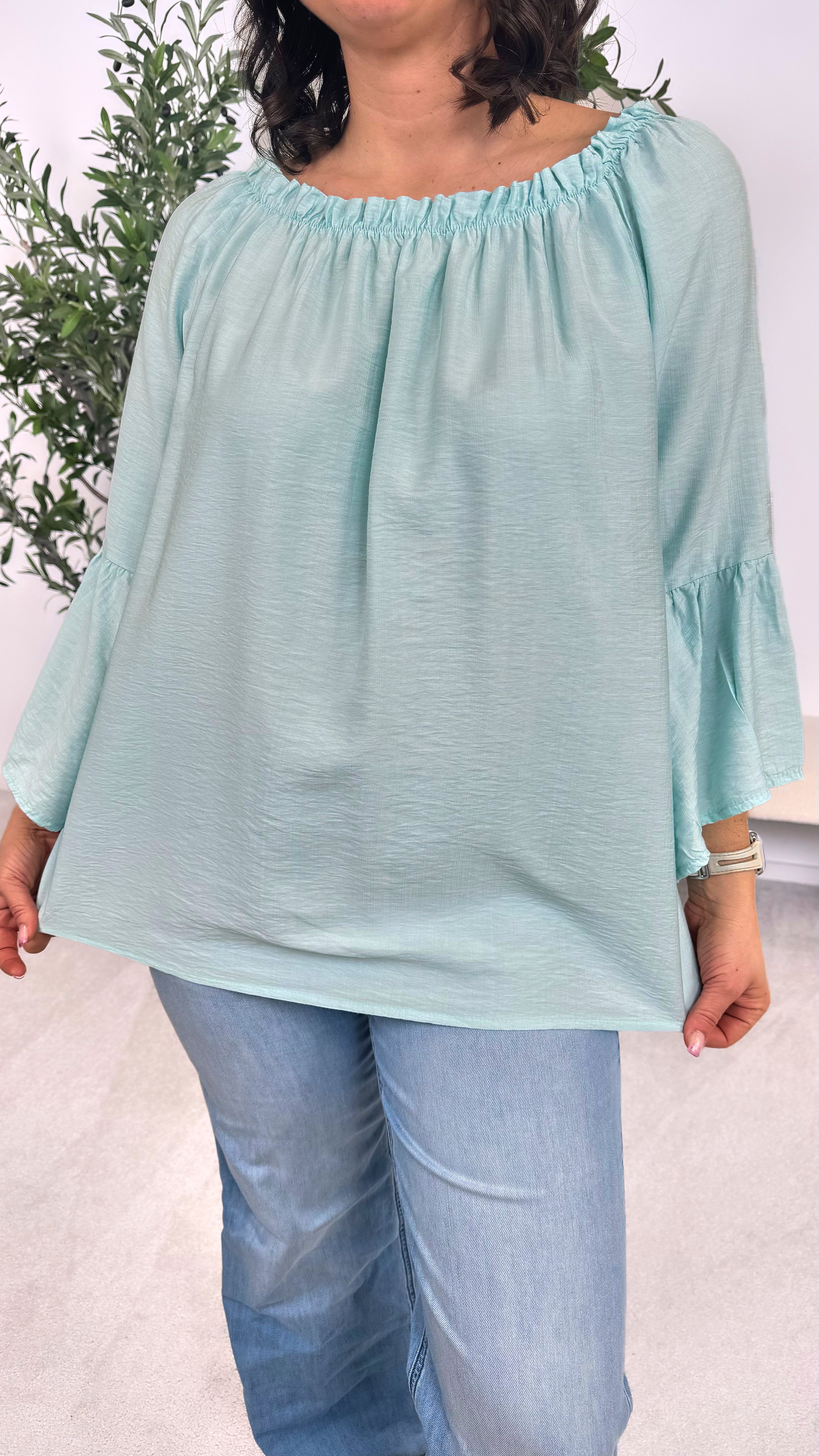 Blusenshirt Lovely Escape *Mint*