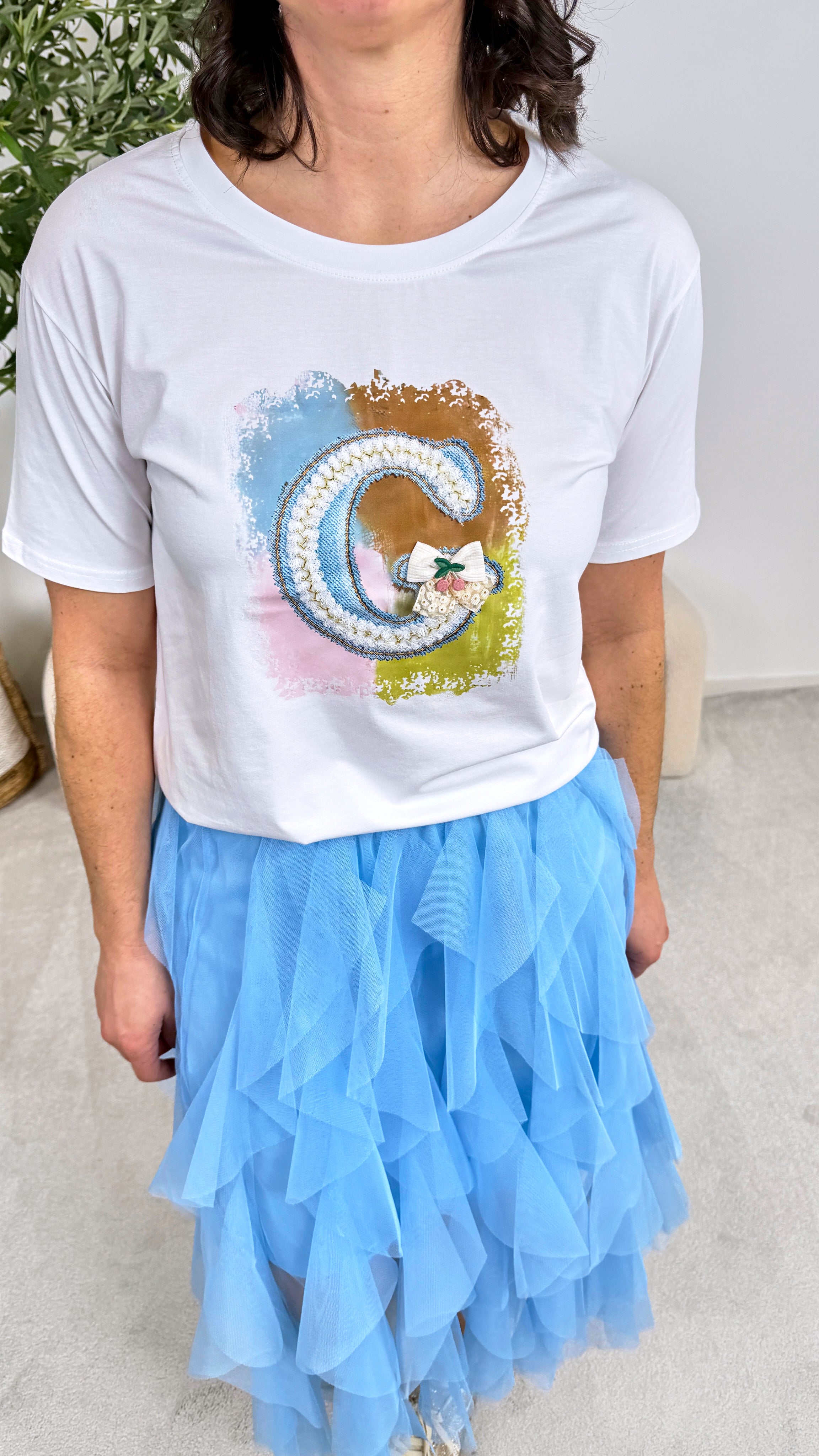 Tüllrock Angel Layer *Blau*