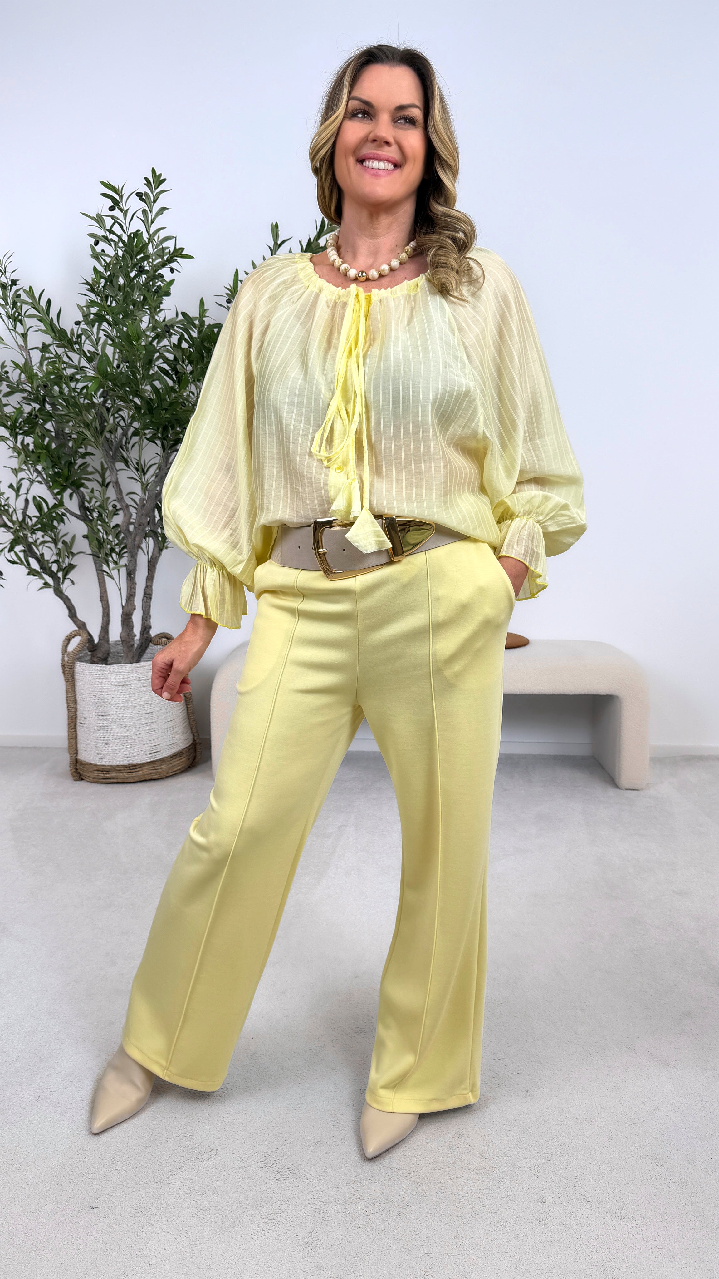 Bluse Seaside Soul *Gelb*