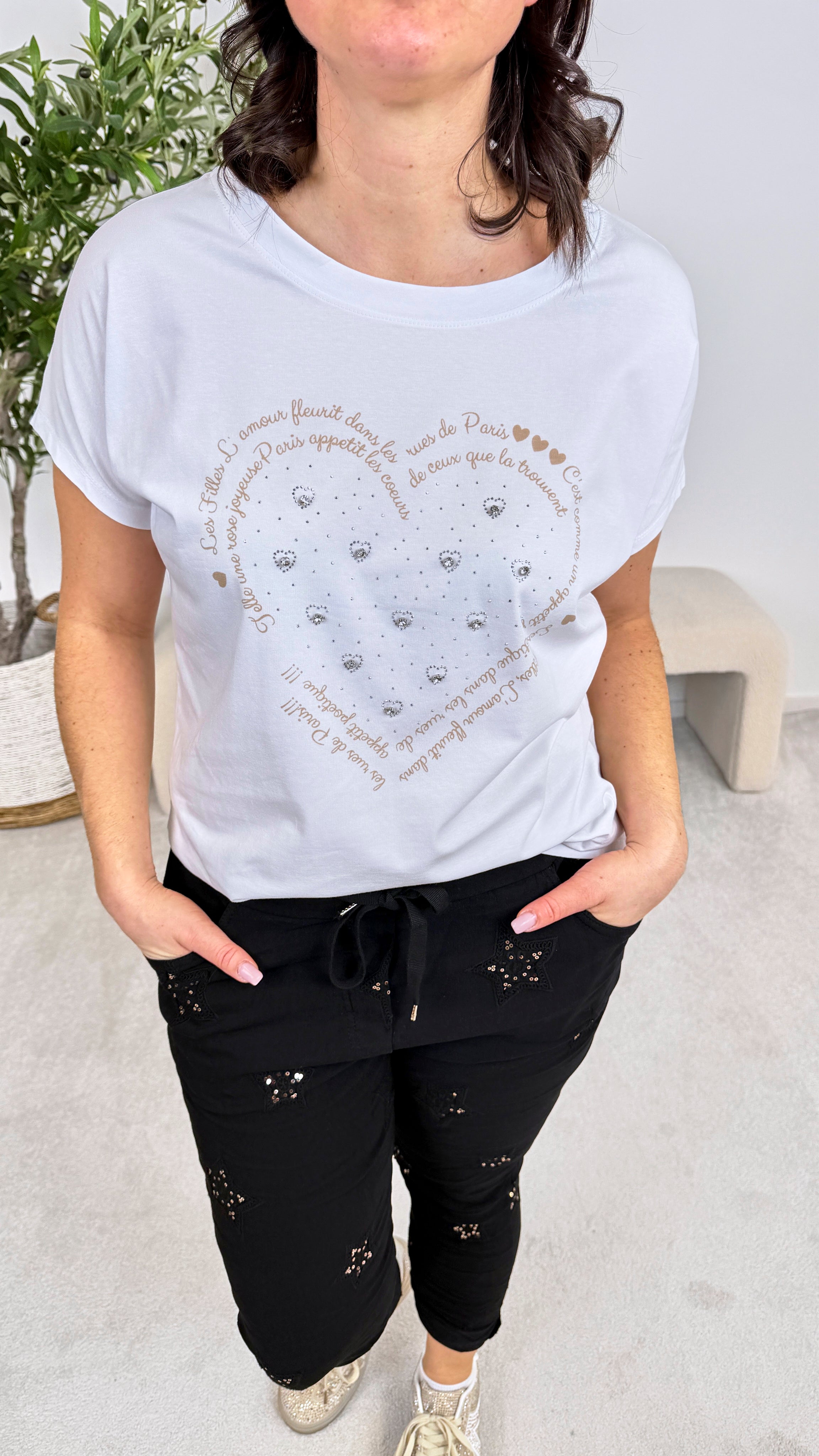 T-Shirt Poetic Paris *Beige*