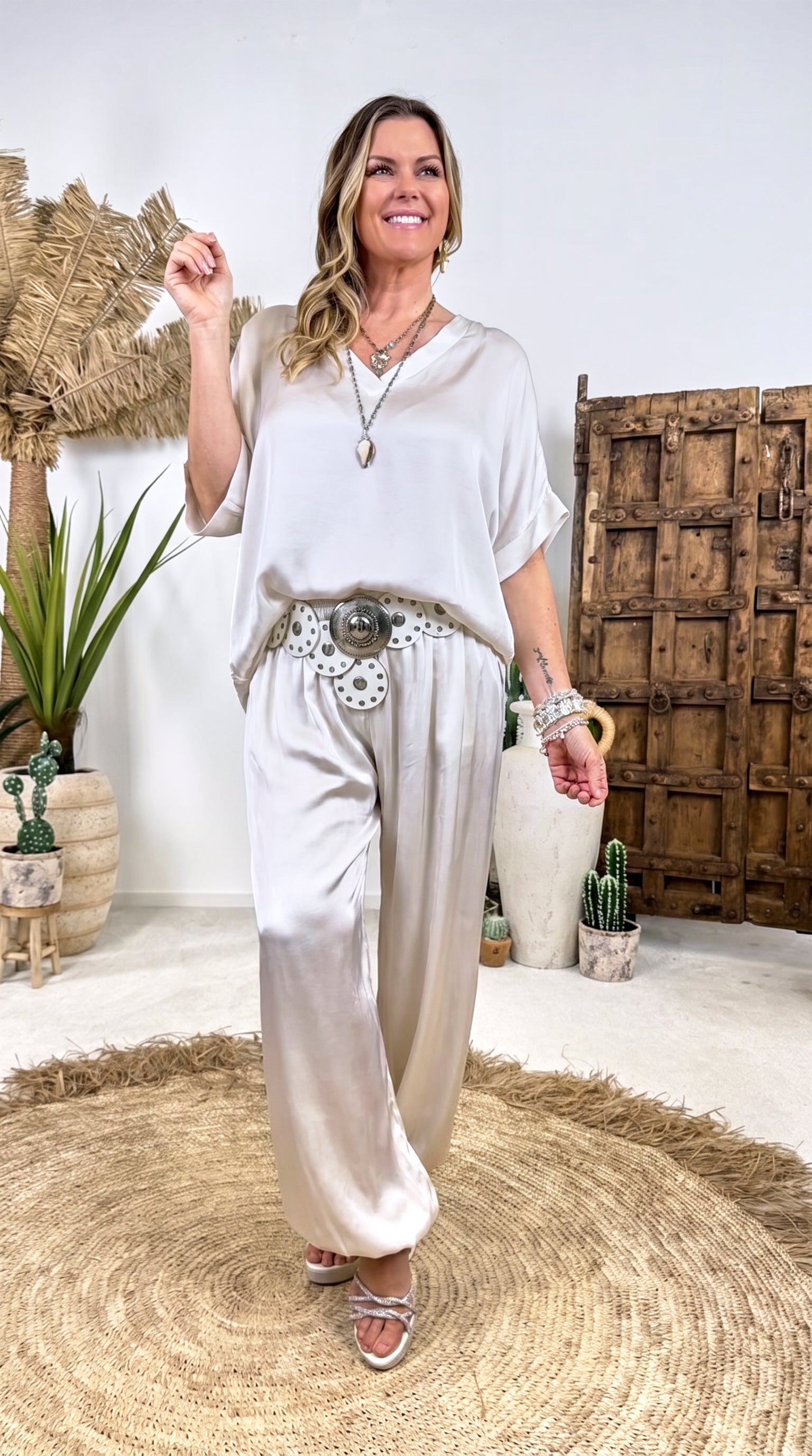 T-Shirt Passion Silk *Beige*