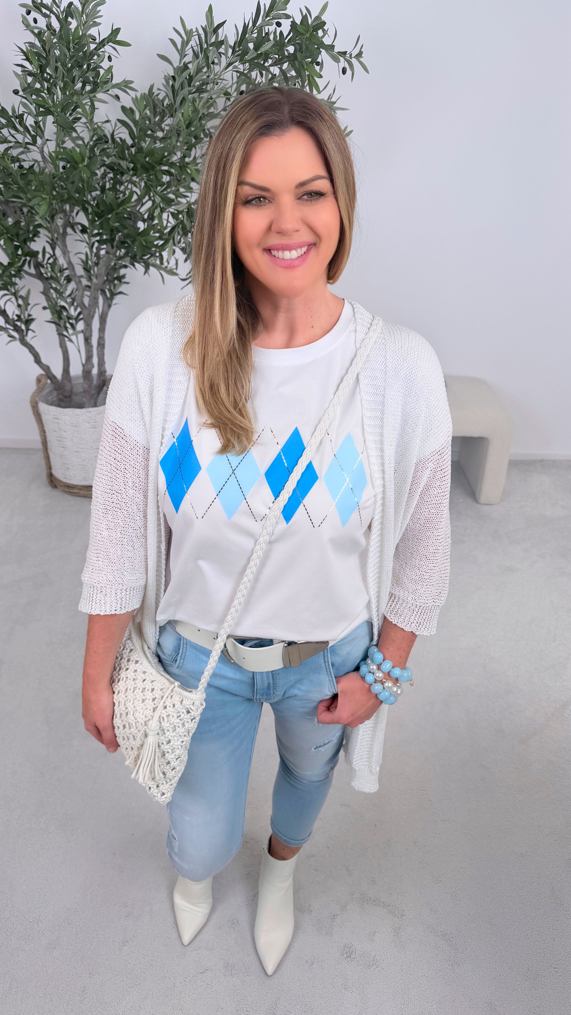 T-Shirt Easy Mood *Blau*