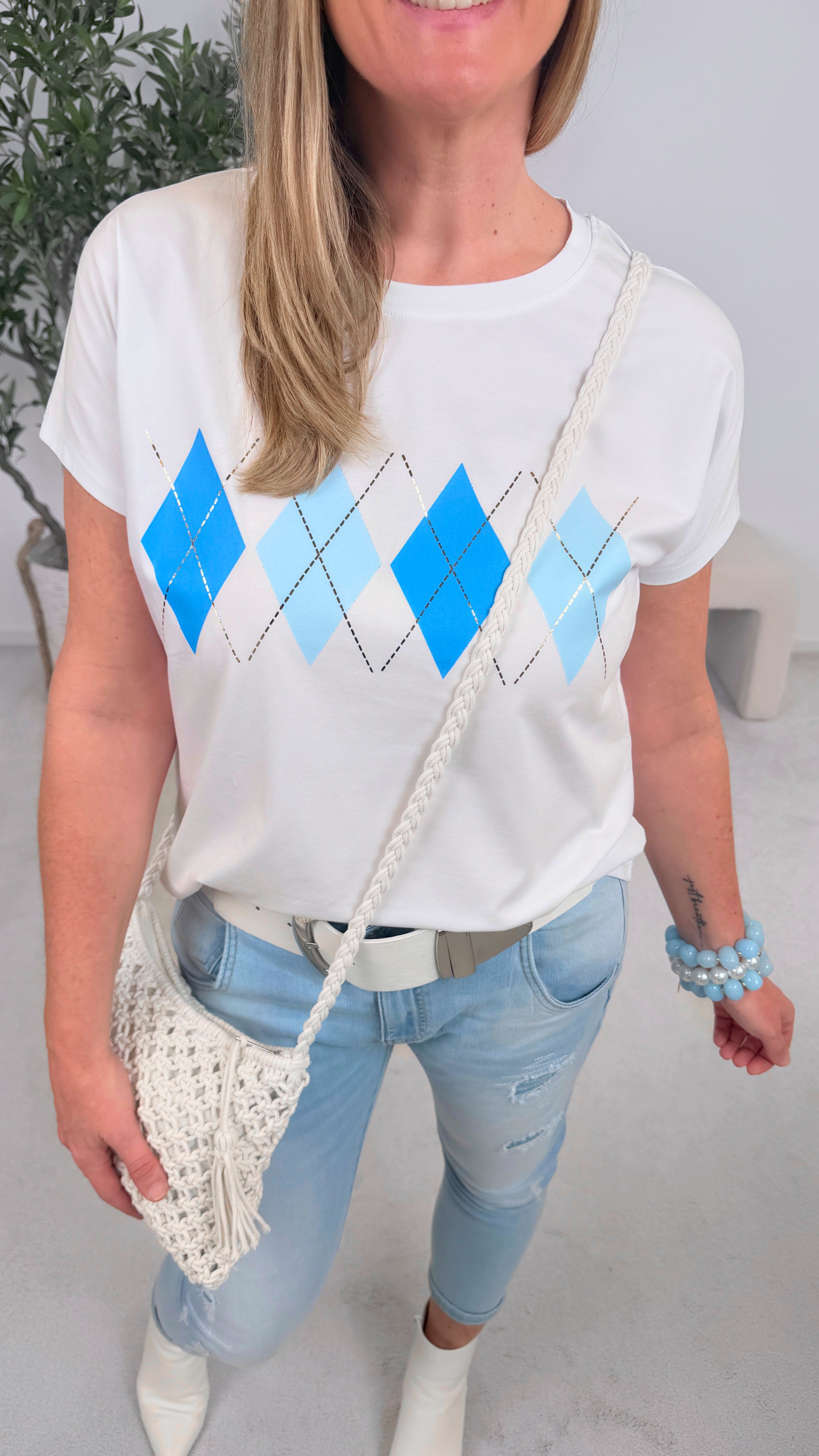 T-Shirt Easy Mood *Blau*