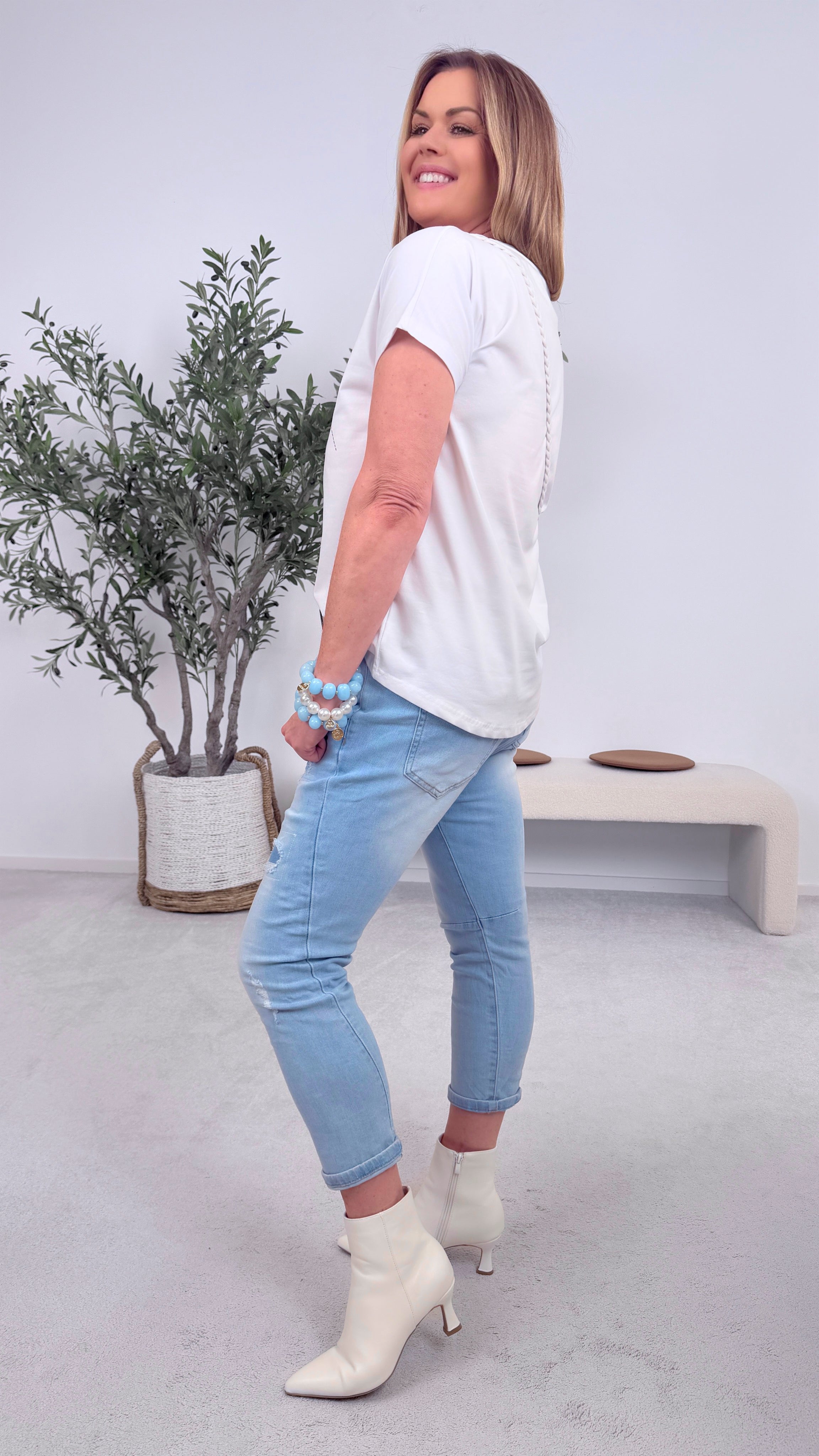 T-Shirt Easy Mood *Blau*