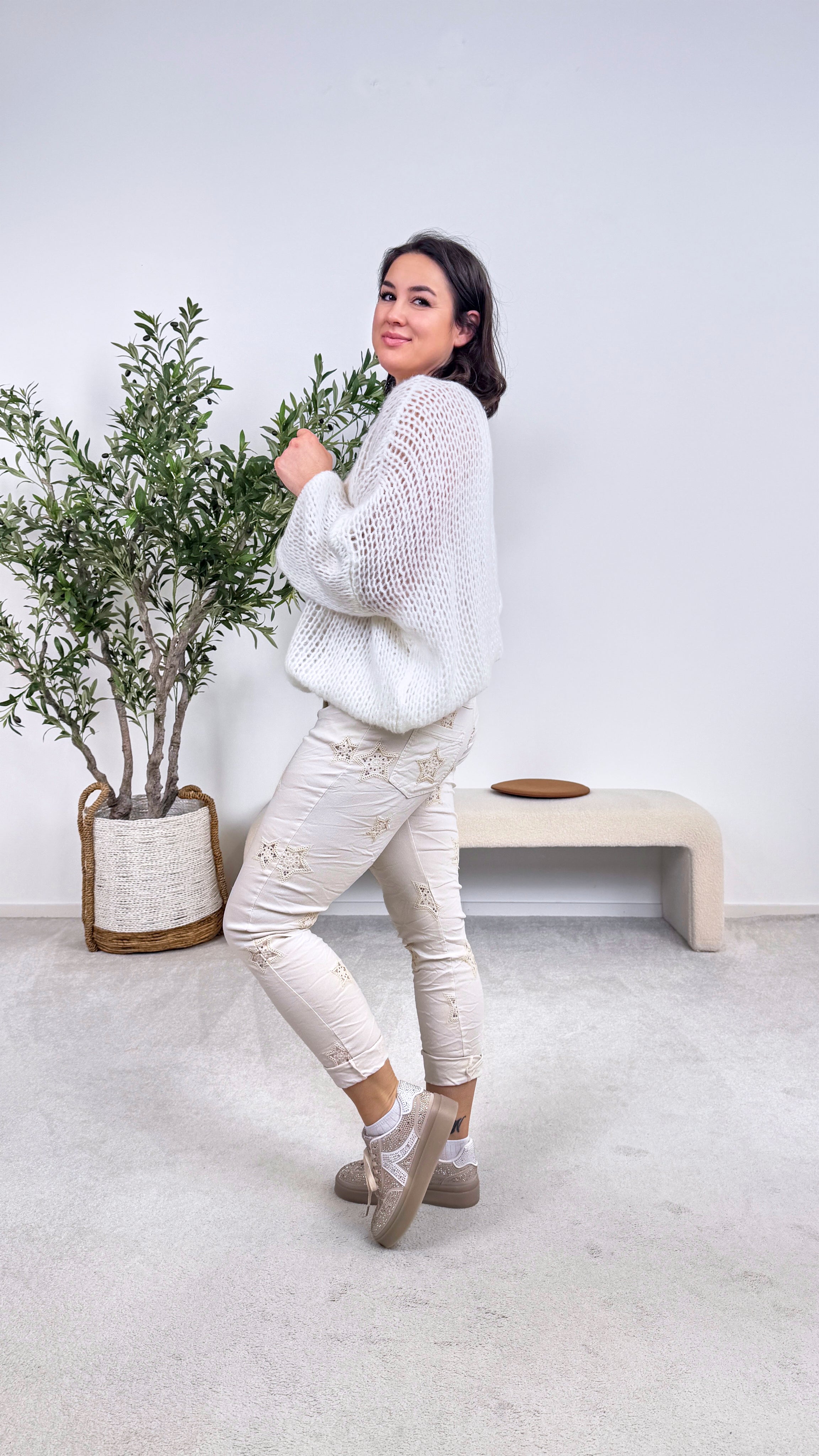 Jogpants Cosmic Shine *Creme*