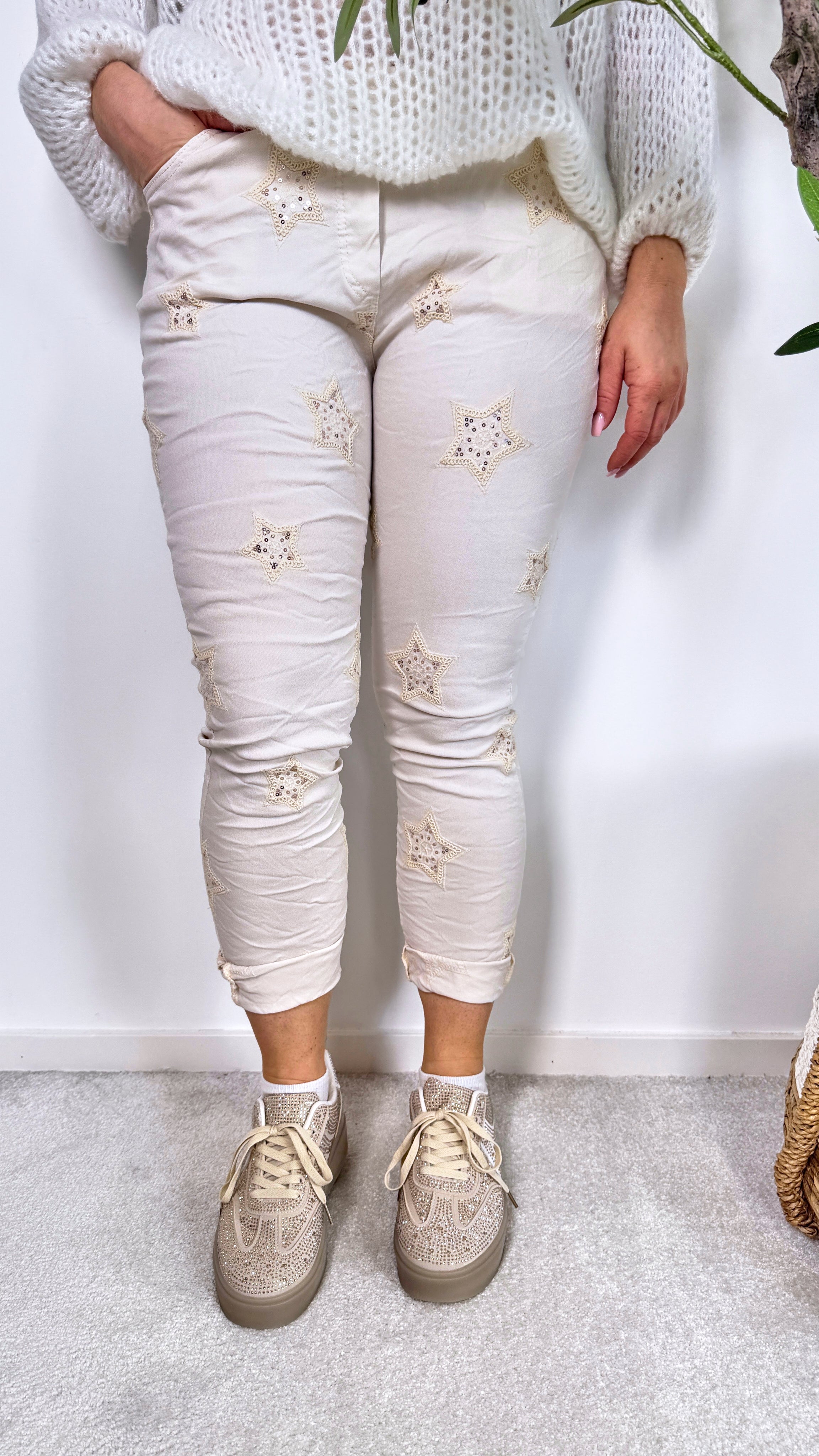 Jogpants Cosmic Shine *Creme*