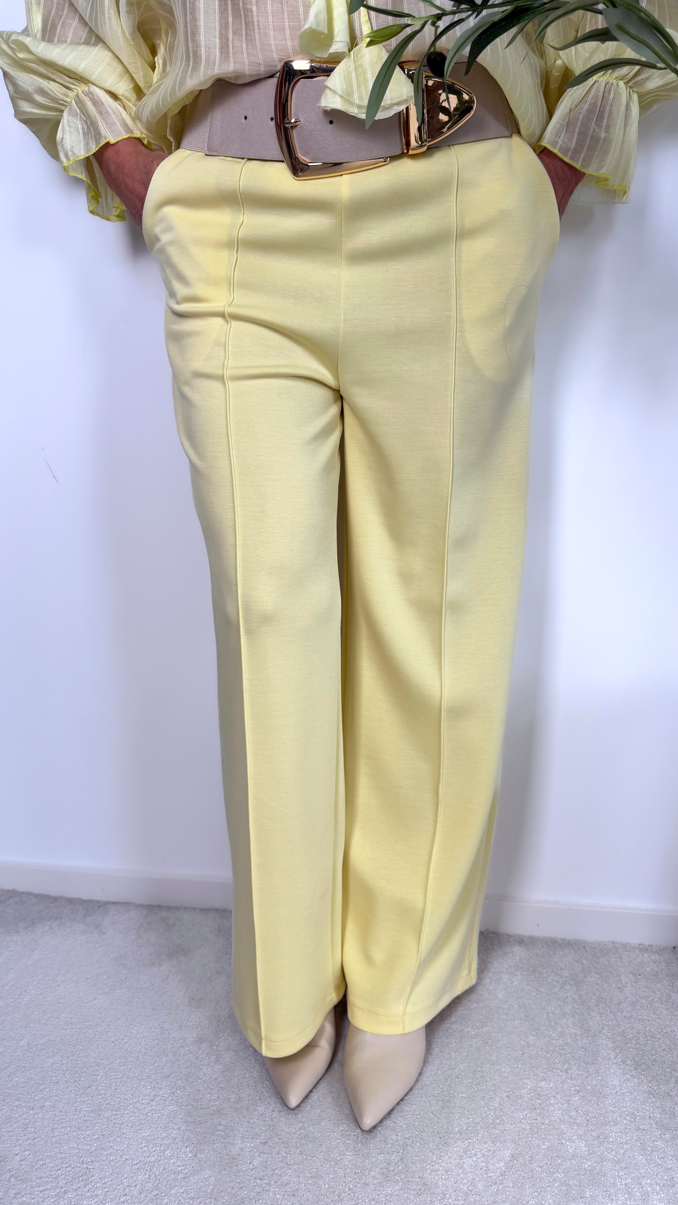 Sweathose Calm & Classy *Gelb*