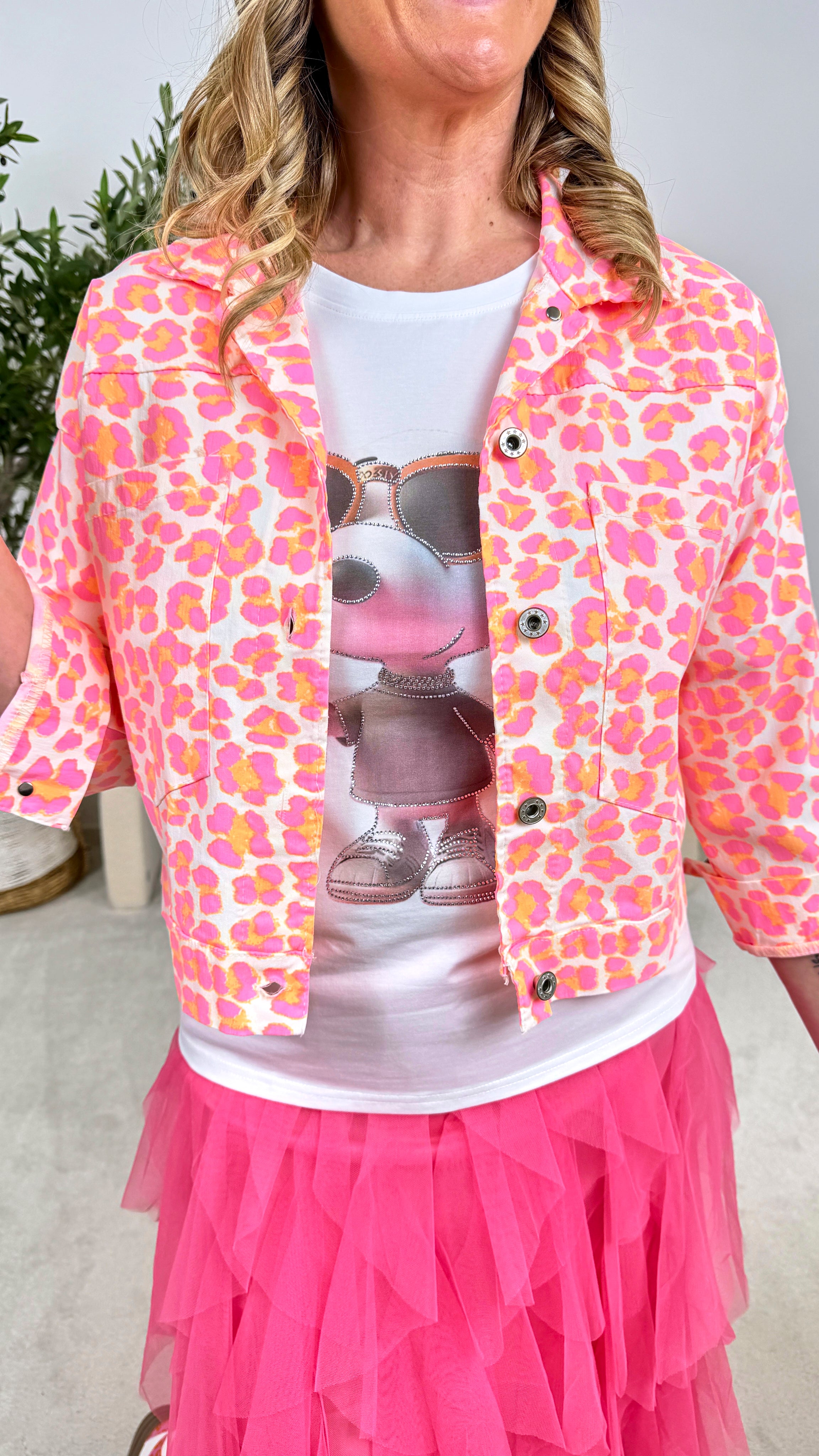 Jeansjacke Wild Neon