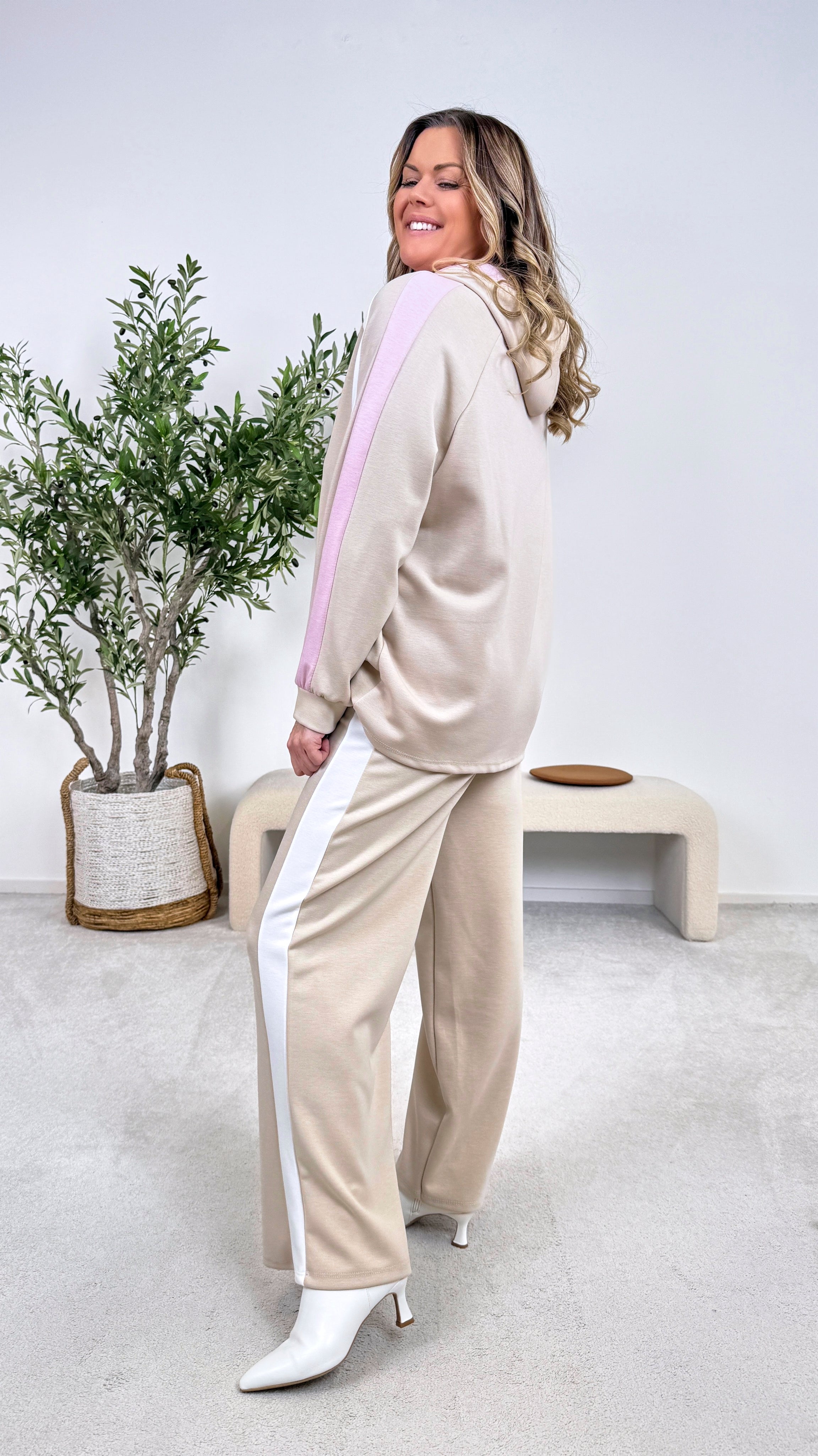 Hoodie Power Relax *Beige*